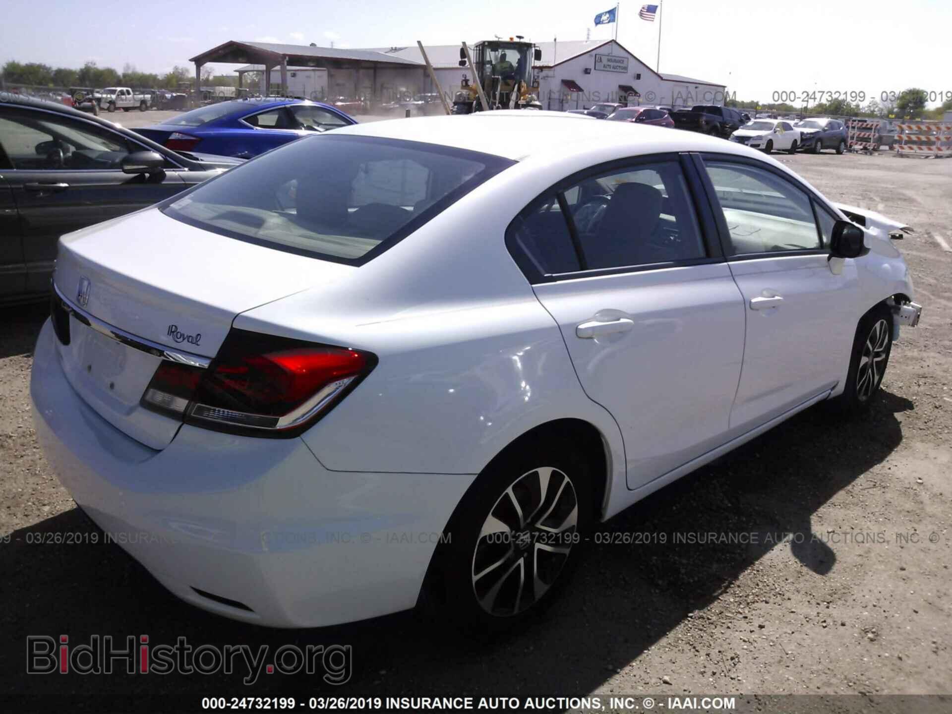 2013 HONDA CIVIC - VIN: 19XFB2F90DE015696 - Фото 4