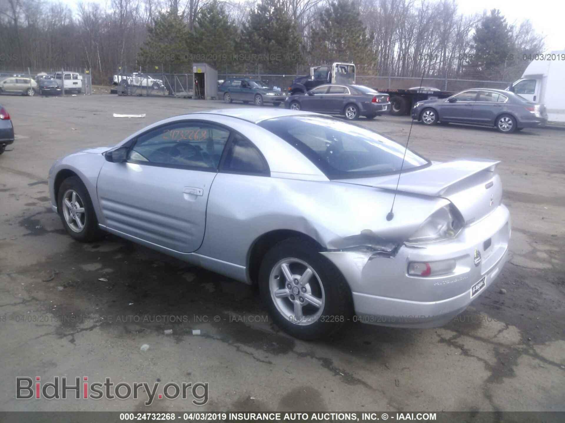 2001 MITSUBISHI ECLIPSE - VIN: 4A3AC34G21E140959 - Фото 3