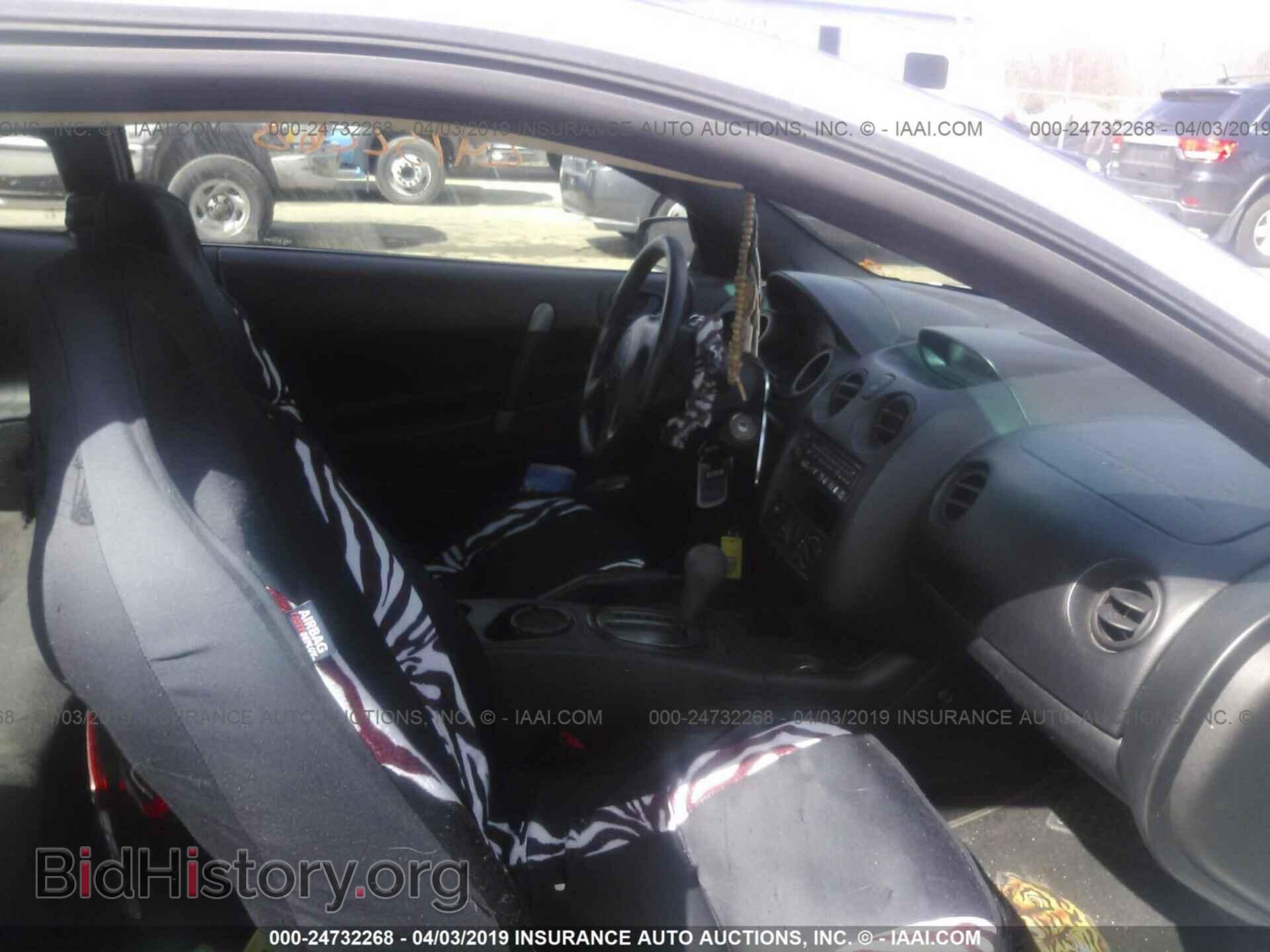 2001 MITSUBISHI ECLIPSE - VIN: 4A3AC34G21E140959 - Фото 5