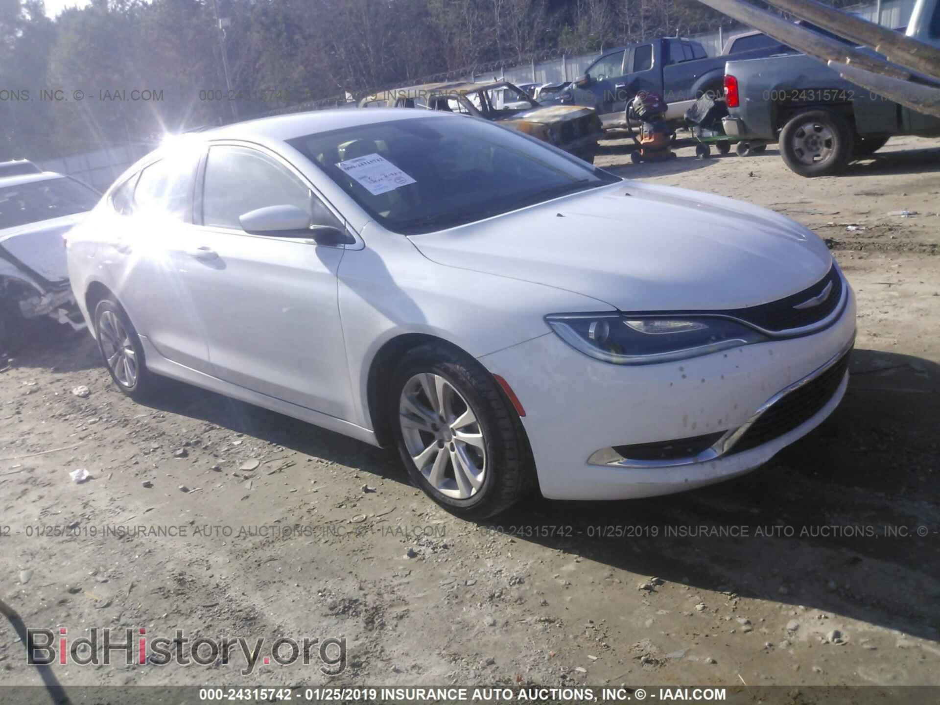 Фотография 1C3CCCAB2GN177561 - CHRYSLER 200 2016