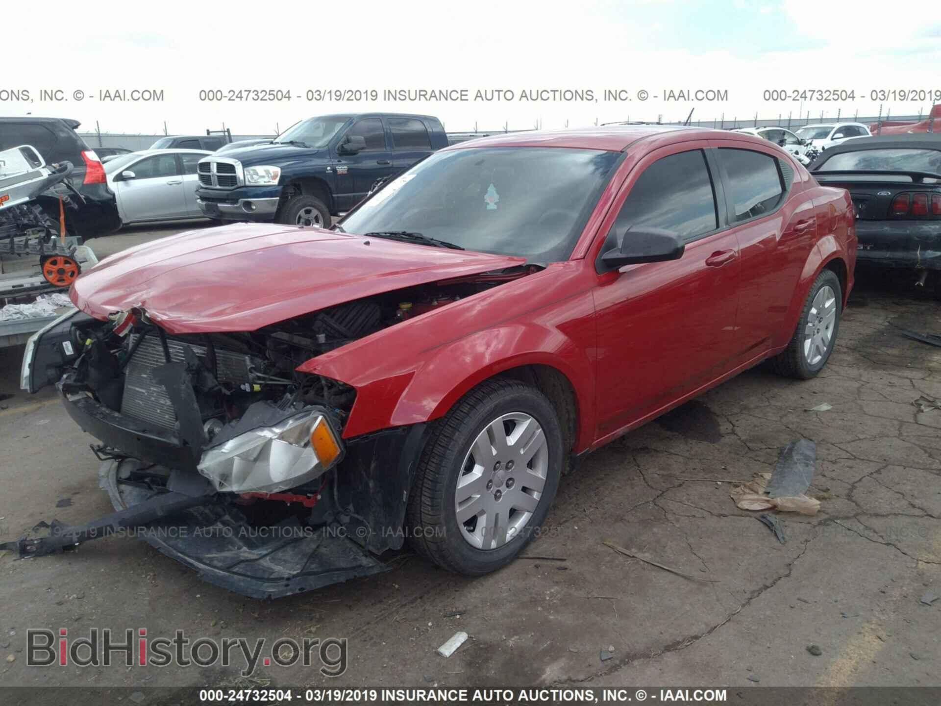 2014 DODGE AVENGER - VIN: 1C3CDZAB2EN217568 - Фото 2