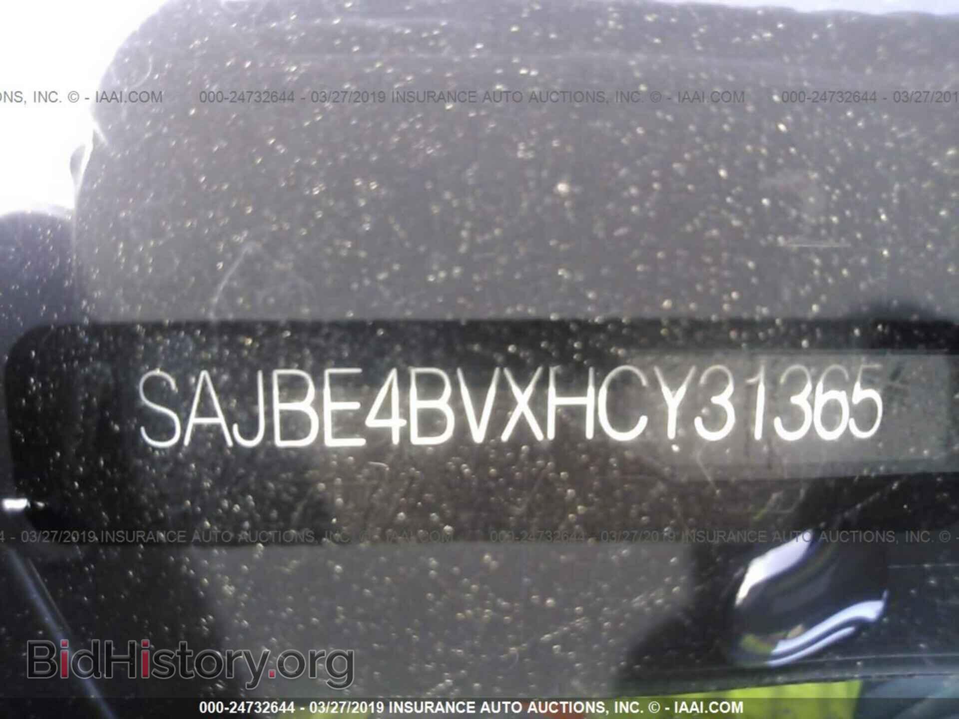 2017 JAGUAR XF - VIN: SAJBE4BVXHCY31365 - Фото 9