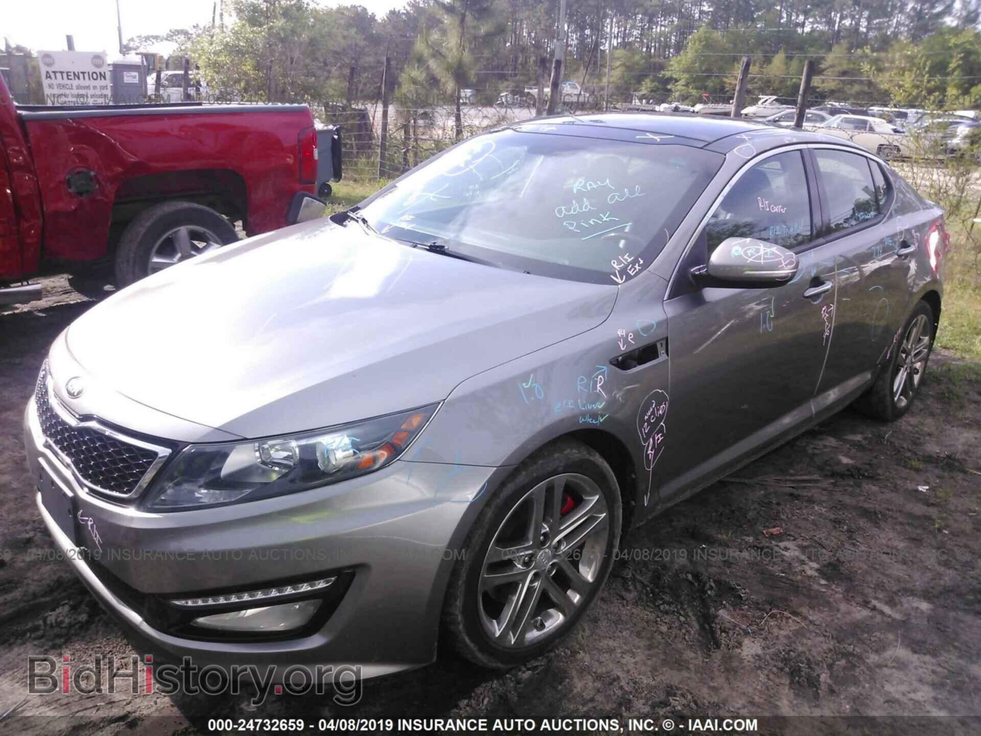 2013 KIA OPTIMA - VIN: 5XXGR4A62DG204639 - Photo 2