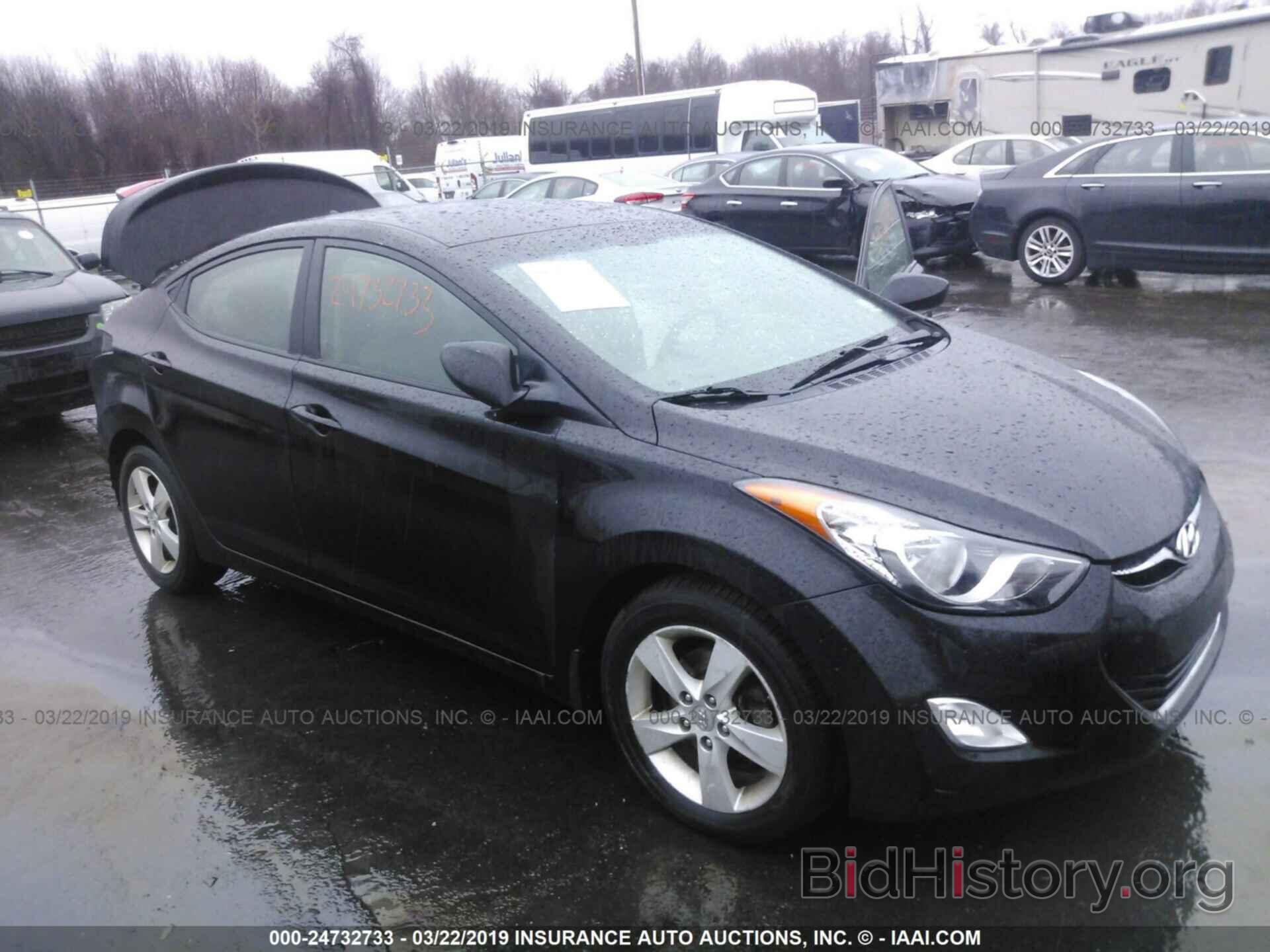 Photo KMHDH4AE6DU582823 - HYUNDAI ELANTRA 2013