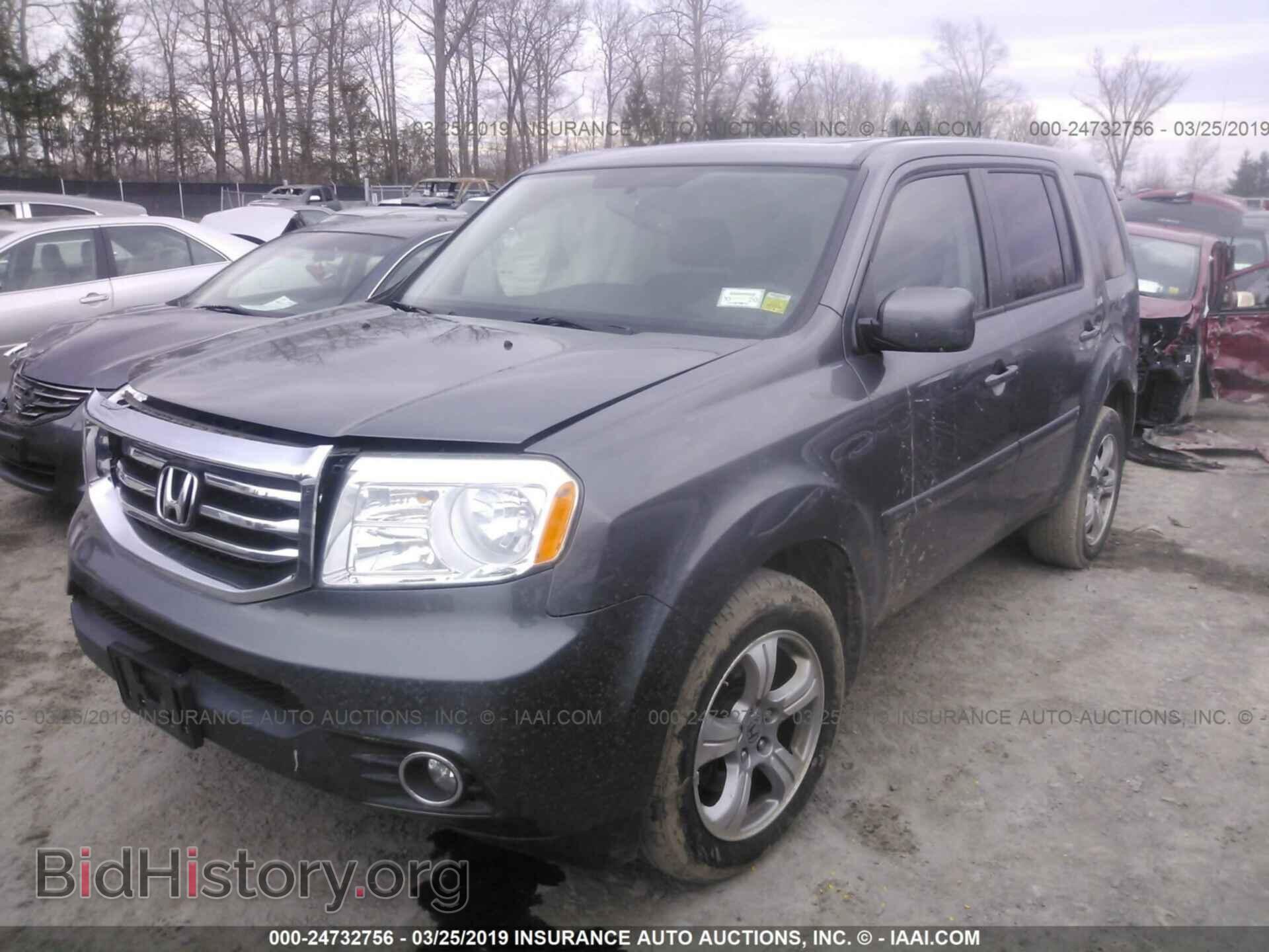 2013 HONDA PILOT - VIN: 5FNYF4H61DB042380 - Фото 2