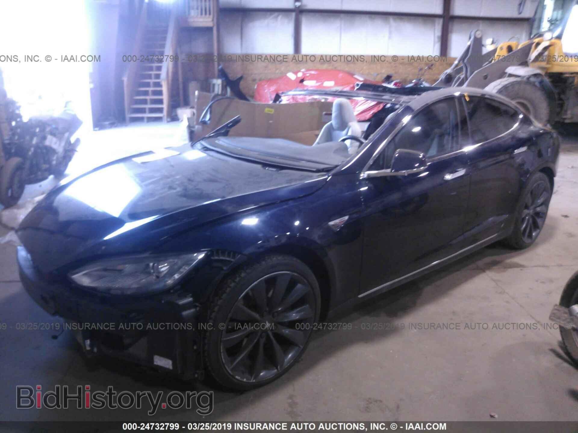 2014 TESLA MODEL S - VIN: 5YJSA1H29EFP63578 - Фото 2