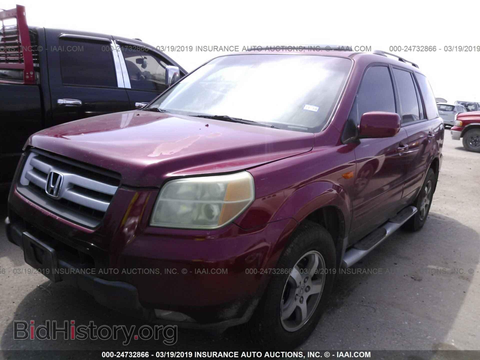 2006 HONDA PILOT - VIN: 5FNYF28596B002367 - Фото 2