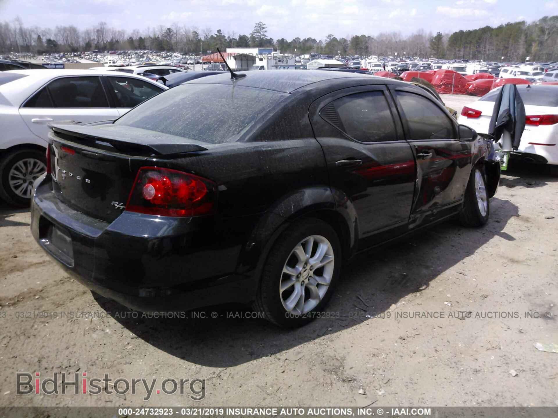 2013 DODGE AVENGER - VIN: 1C3CDZBG9DN590809 - Фото 4
