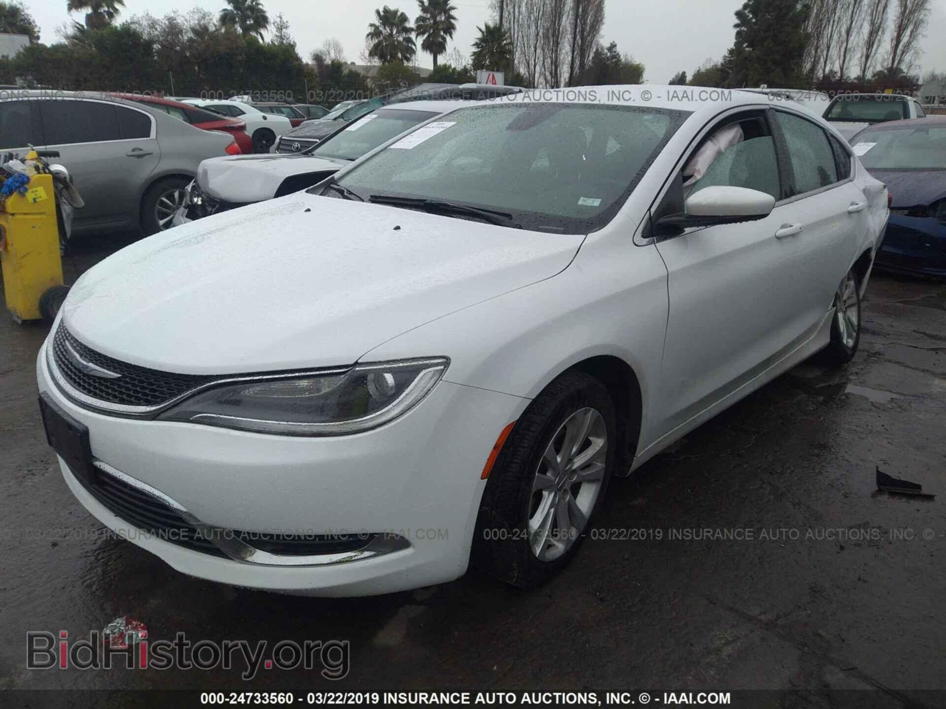 2015 CHRYSLER 200 - VIN: 1C3CCCABXFN590133 - Фото 2
