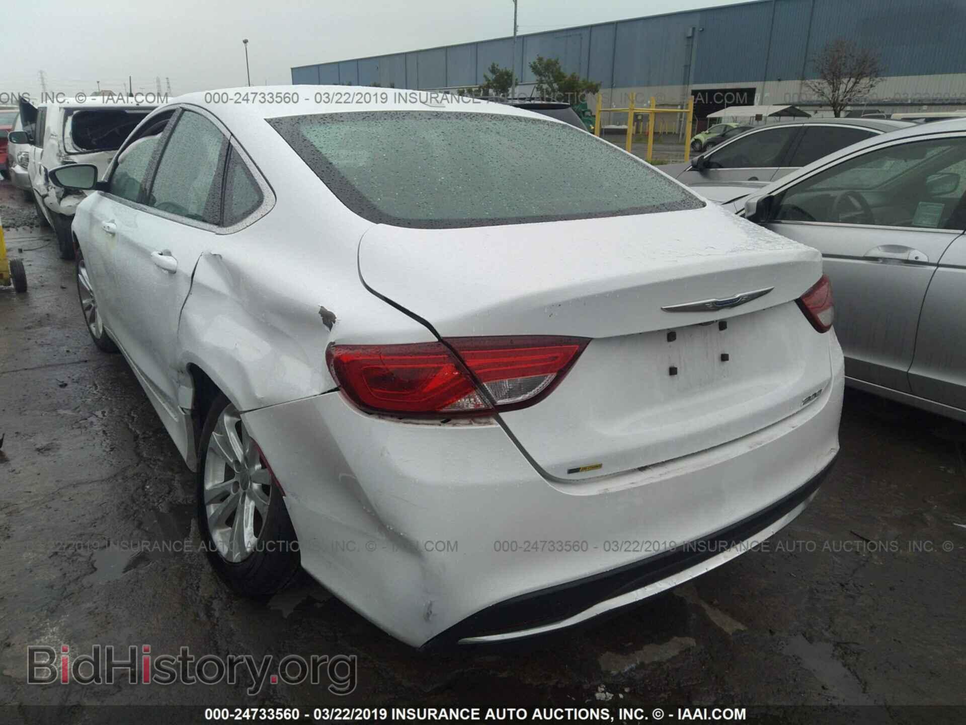2015 CHRYSLER 200 - VIN: 1C3CCCABXFN590133 - Фото 3