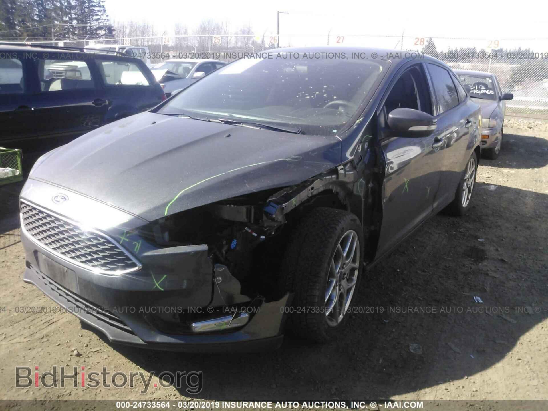 2015 FORD FOCUS - VIN: 1FADP3F27FL222278 - Фото 2