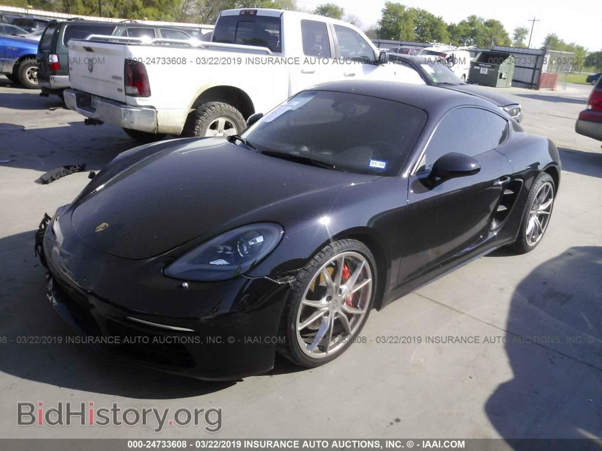 2017 PORSCHE CAYMAN - VIN: WP0AB2A85HS285986 - Фото 2