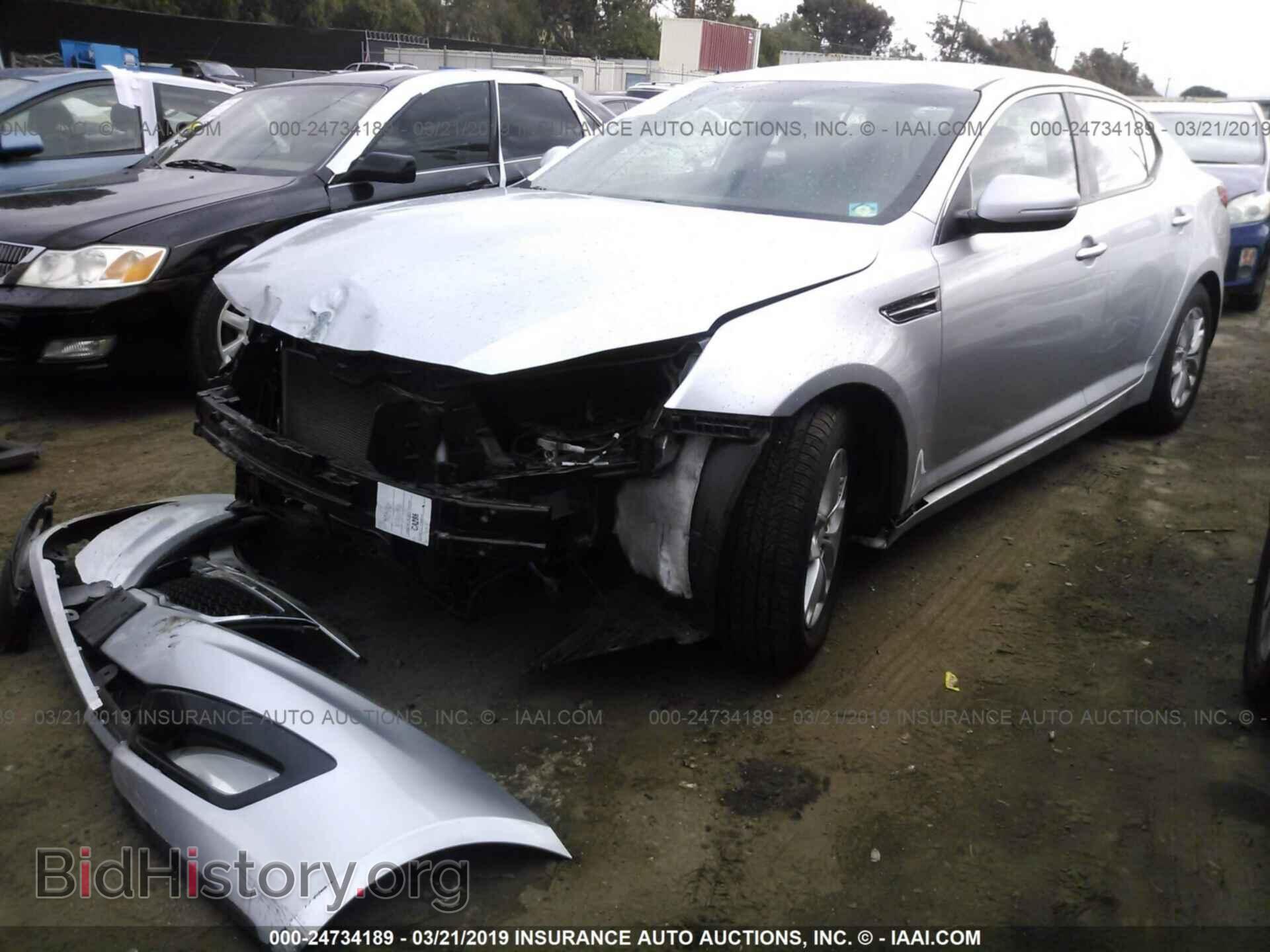 2013 KIA OPTIMA - VIN: KNAGM4A7XD5364843 - Photo 2
