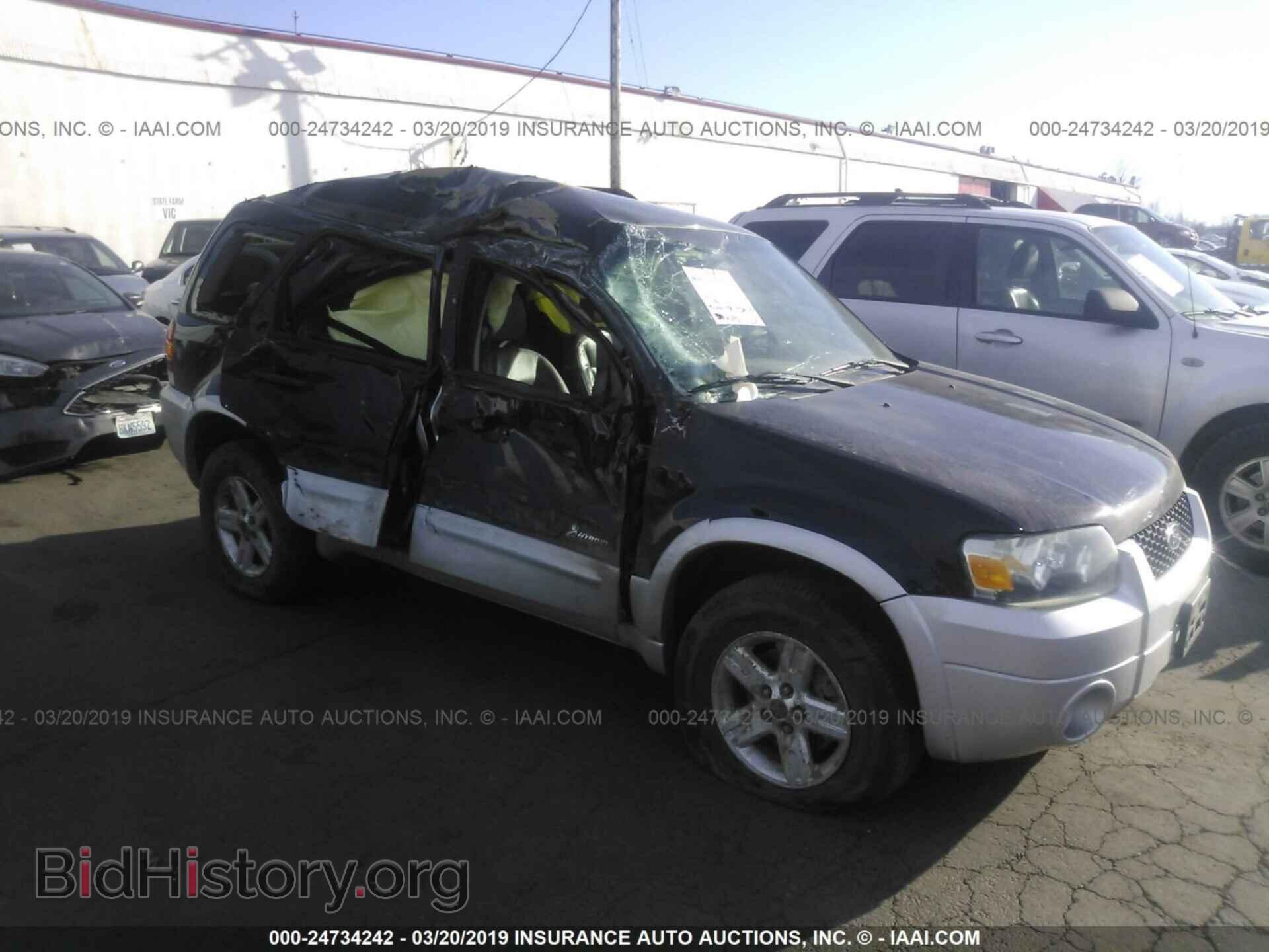 Фотография 1FMCU59H47KA21693 - FORD ESCAPE 2007