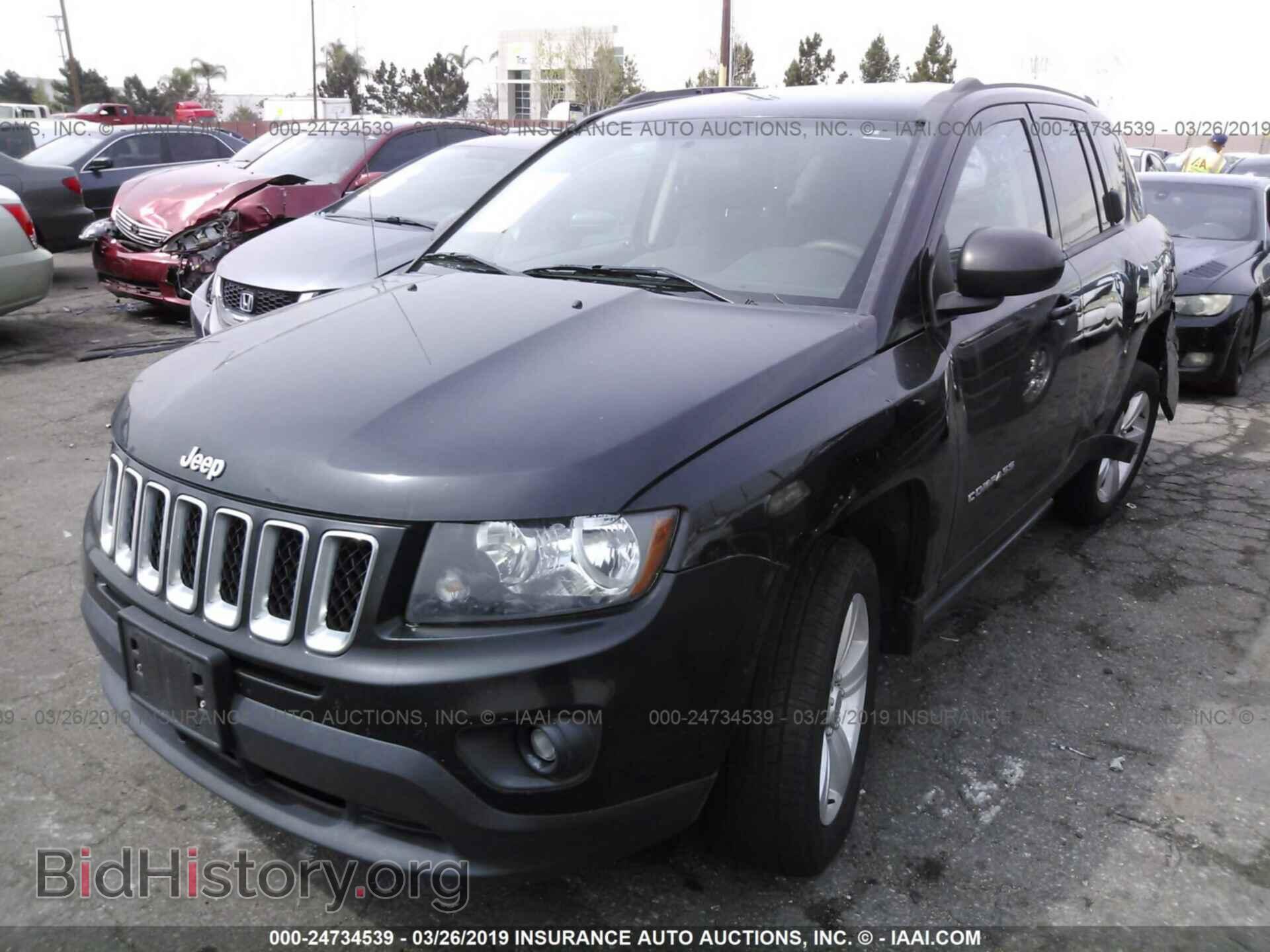 2014 JEEP COMPASS - VIN: 1C4NJCBB0ED890518 - Photo 2
