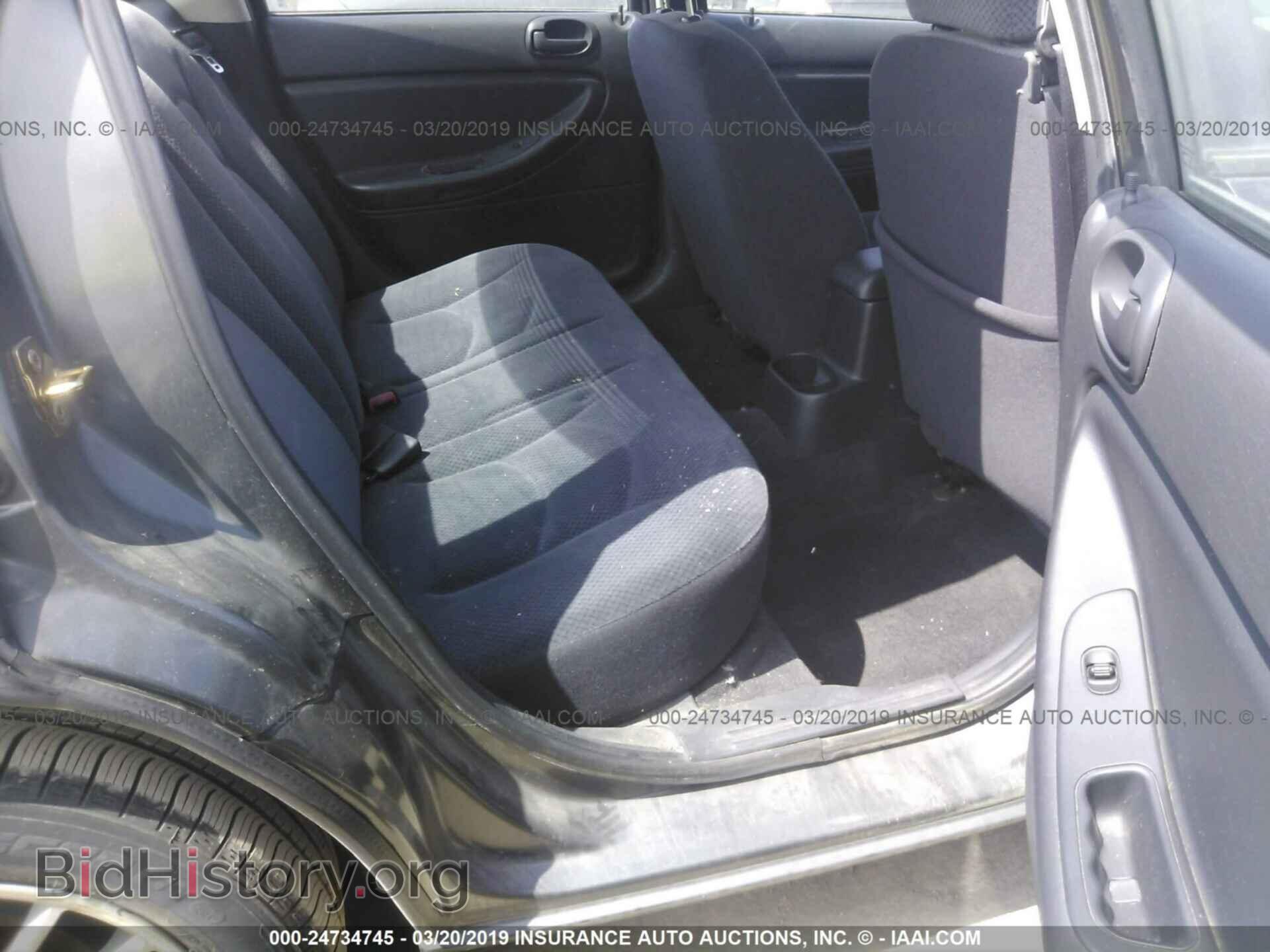 2004 CHRYSLER SEBRING - VIN: 1C3EL46X24N307241 - Фото 8