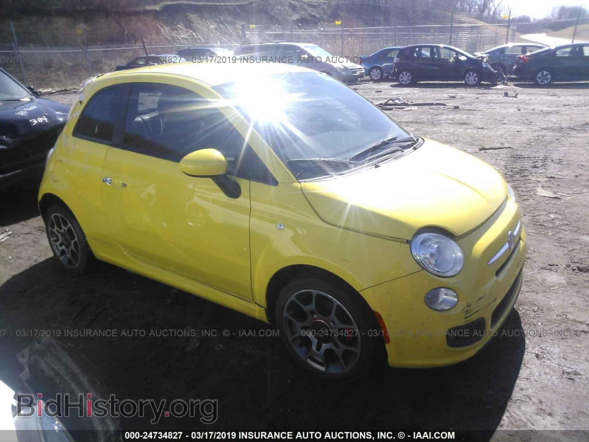 Фотография 3C3CFFBR4CT280494 - FIAT 500 2012