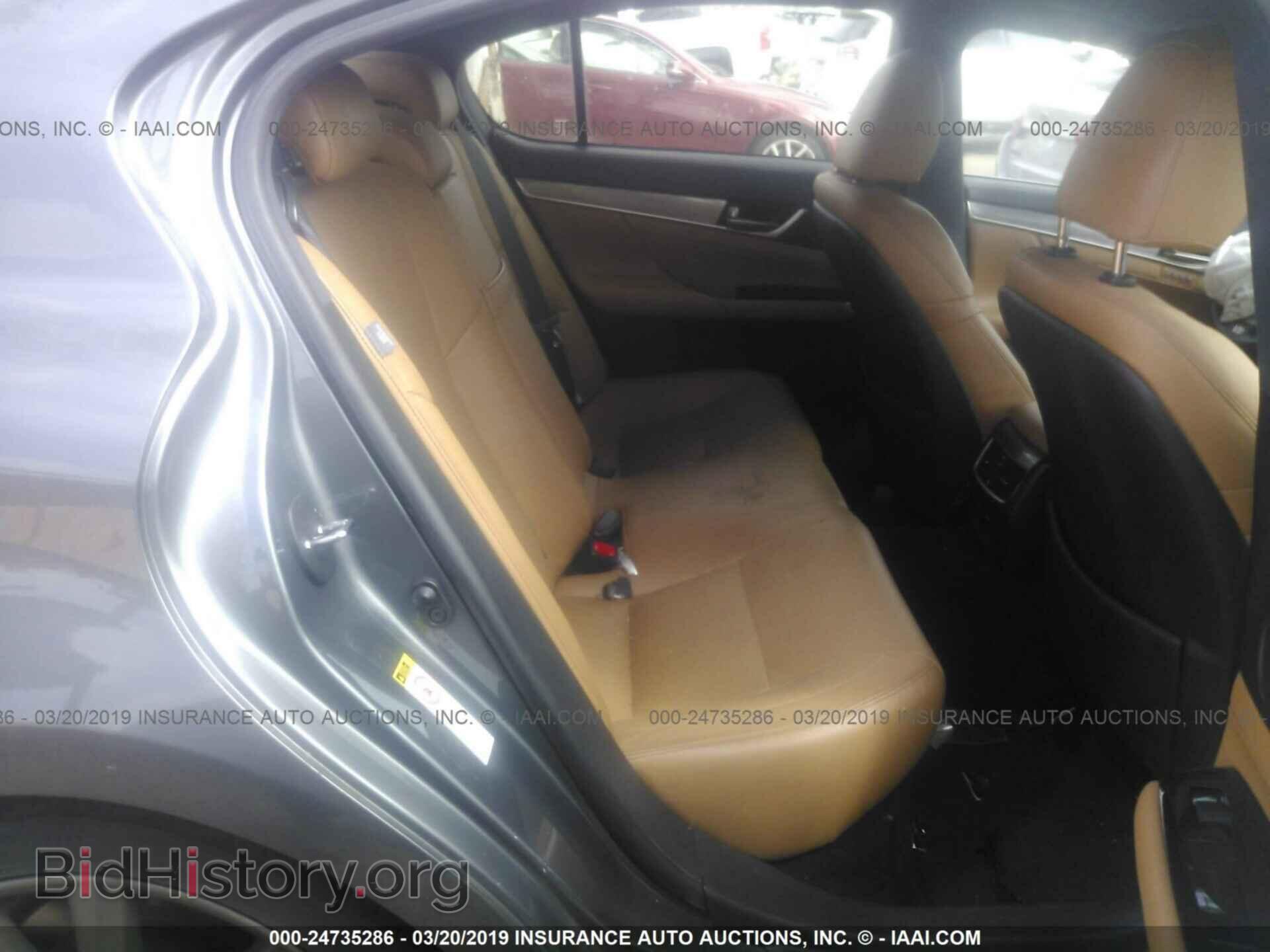 2013 LEXUS GS - VIN: JTHBE1BL8D5019751 - Photo 8