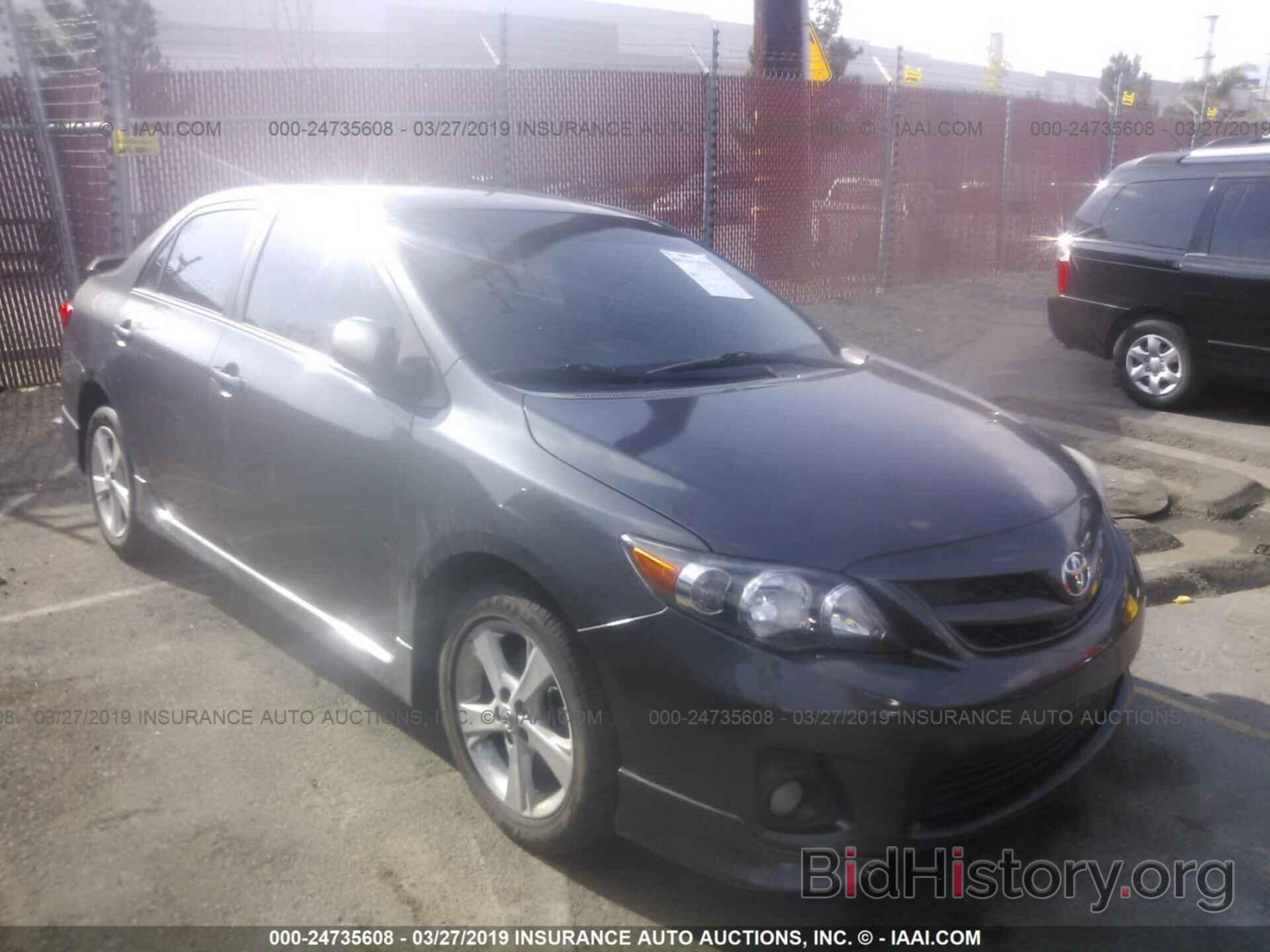 Photo 2T1BU4EE1CC867751 - TOYOTA COROLLA 2012