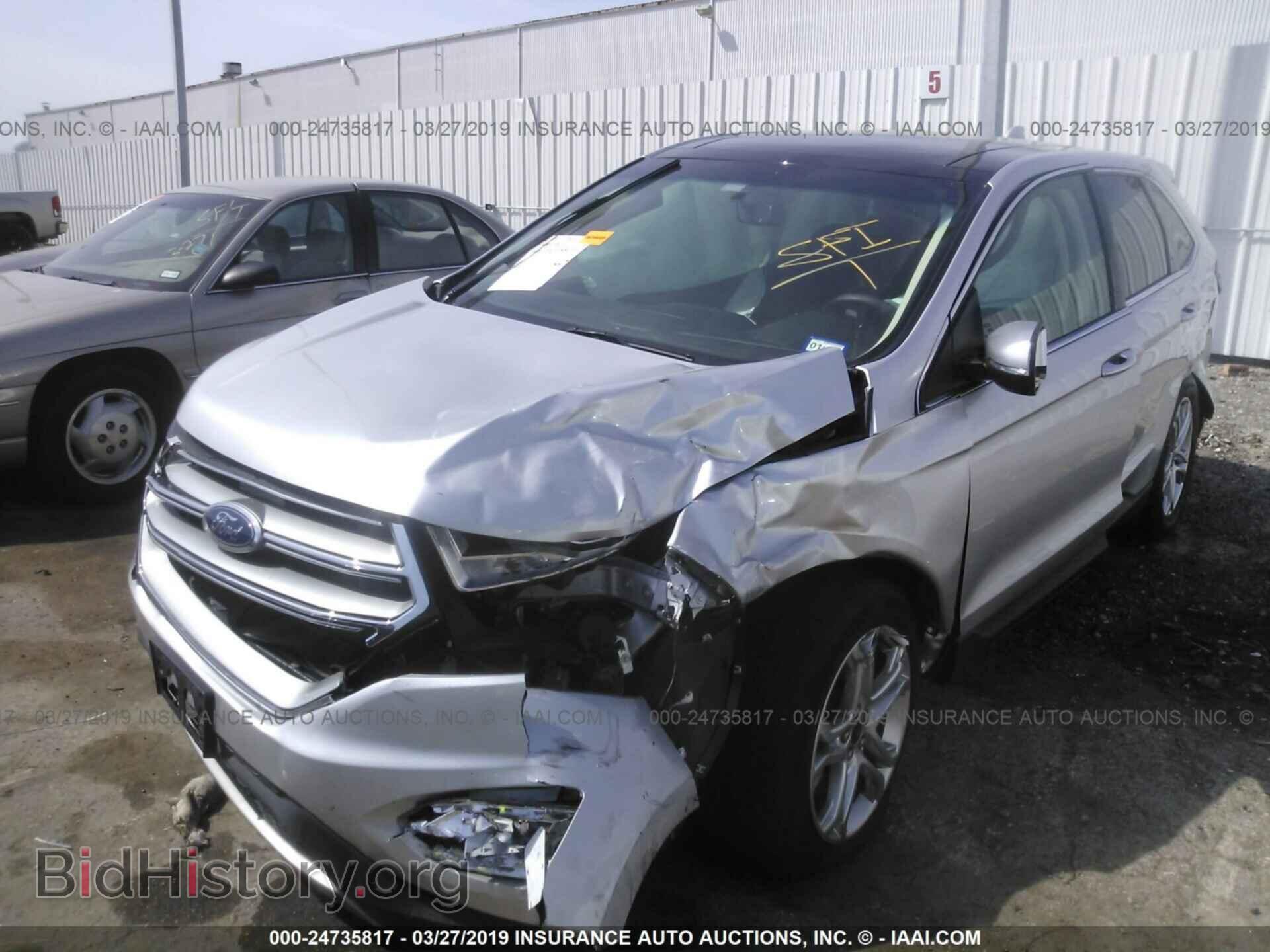 2018 FORD EDGE - VIN: 2FMPK3K83JBB88358 - Фото 2