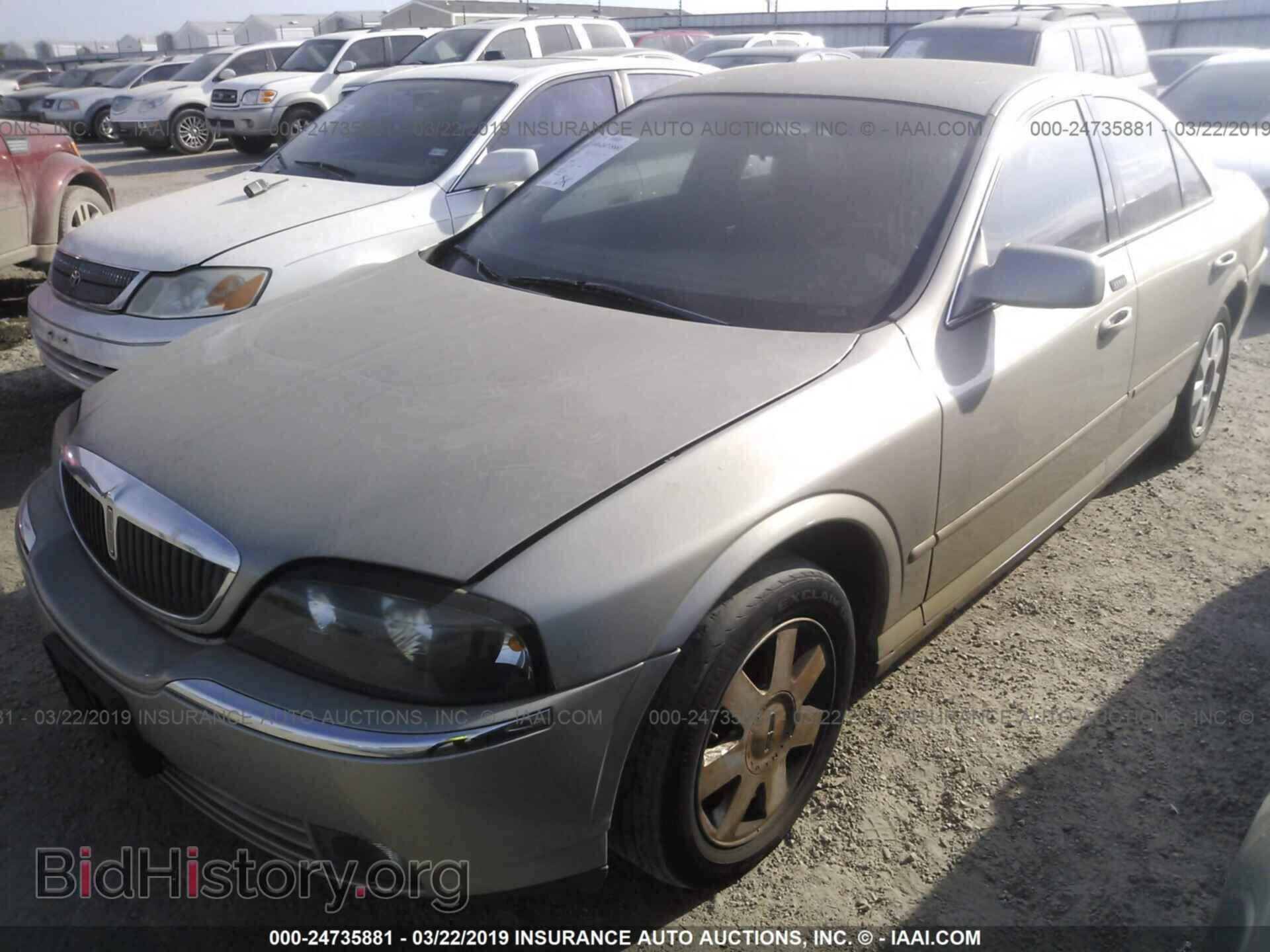 2004 LINCOLN LS - VIN: 1LNHM86S64Y654969 - Фото 2