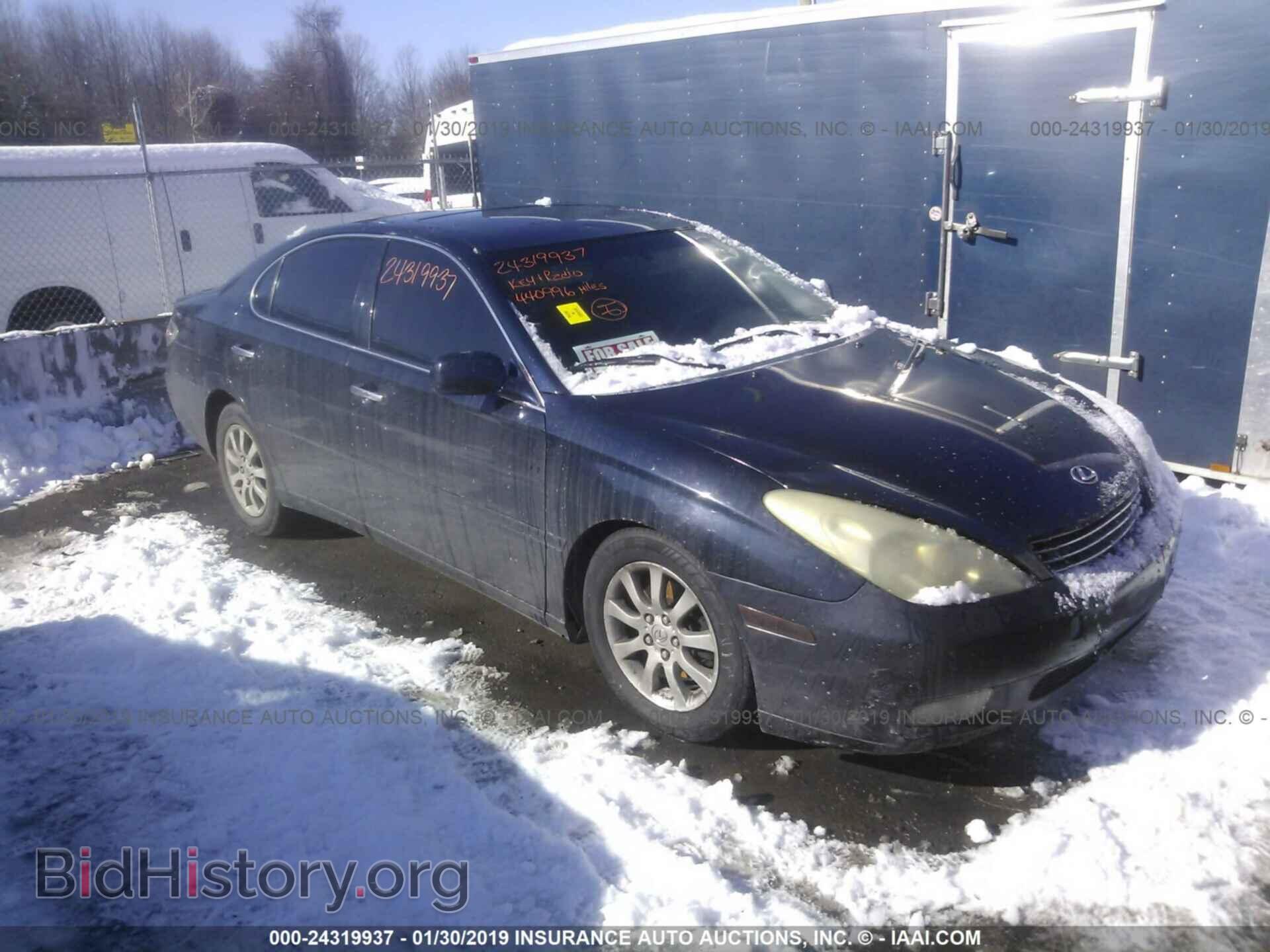 Фотография JTHBF30G036000585 - LEXUS ES 2003
