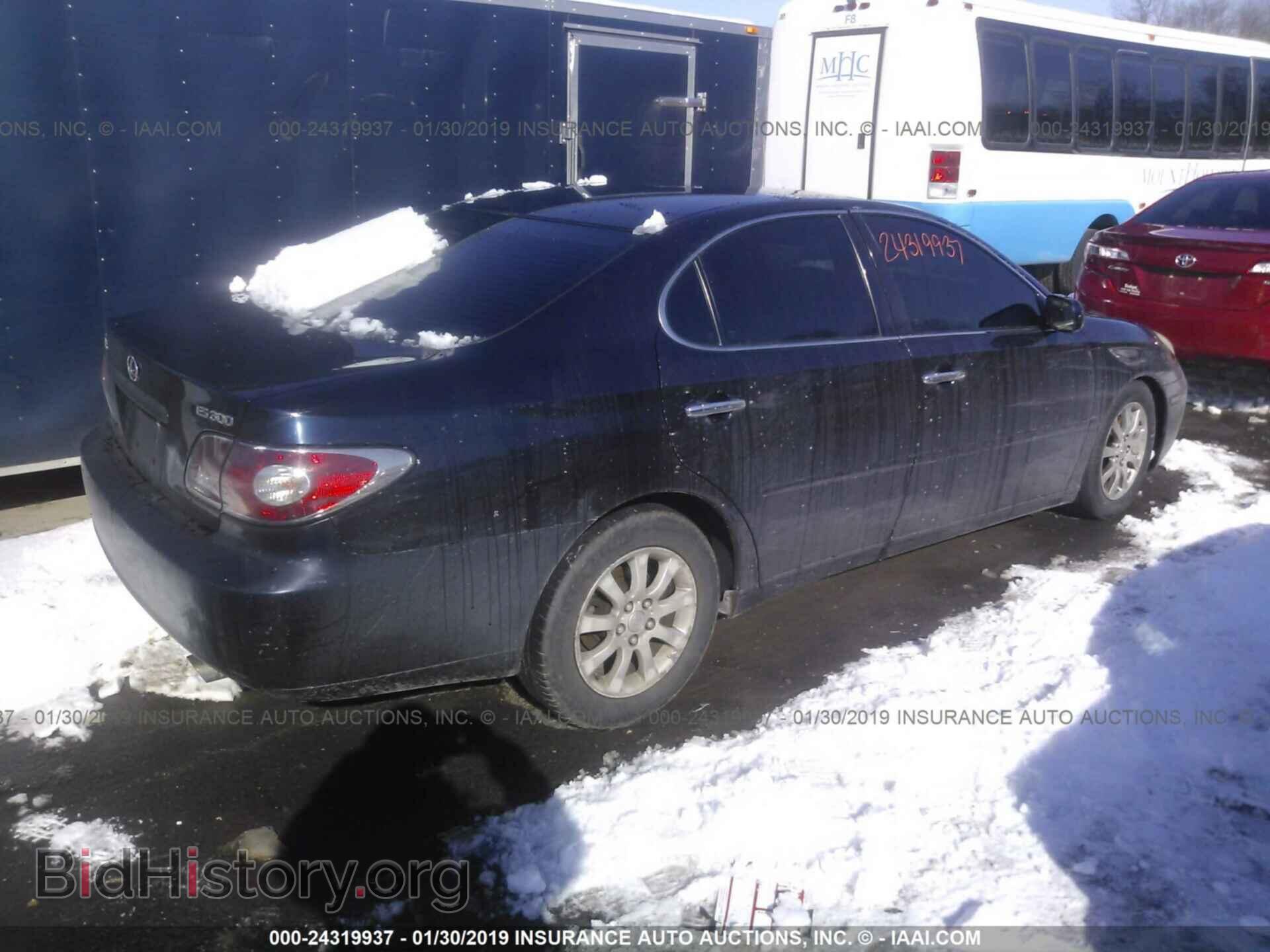 2003 LEXUS ES - VIN: JTHBF30G036000585 - Фото 4