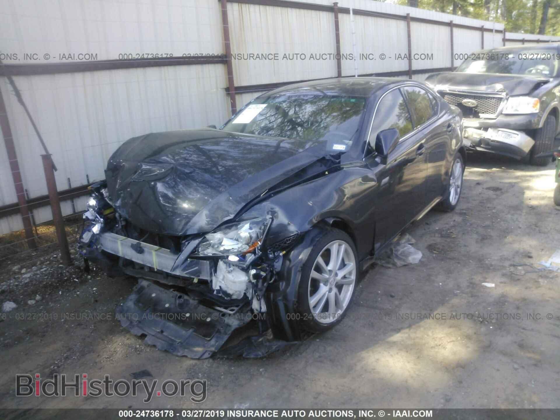 2007 LEXUS IS - VIN: JTHBE262772007751 - Фото 2