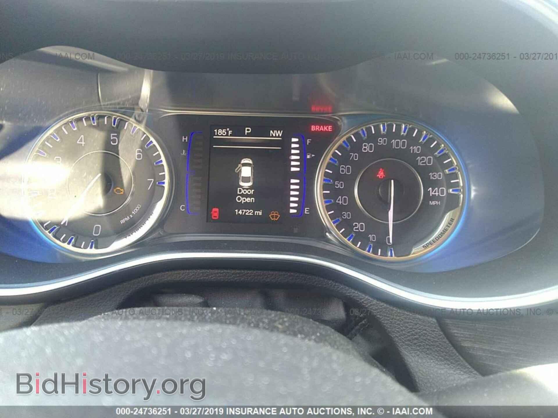 2017 CHRYSLER 200 - VIN: 1C3CCCAB4HN506021 - Фото 7