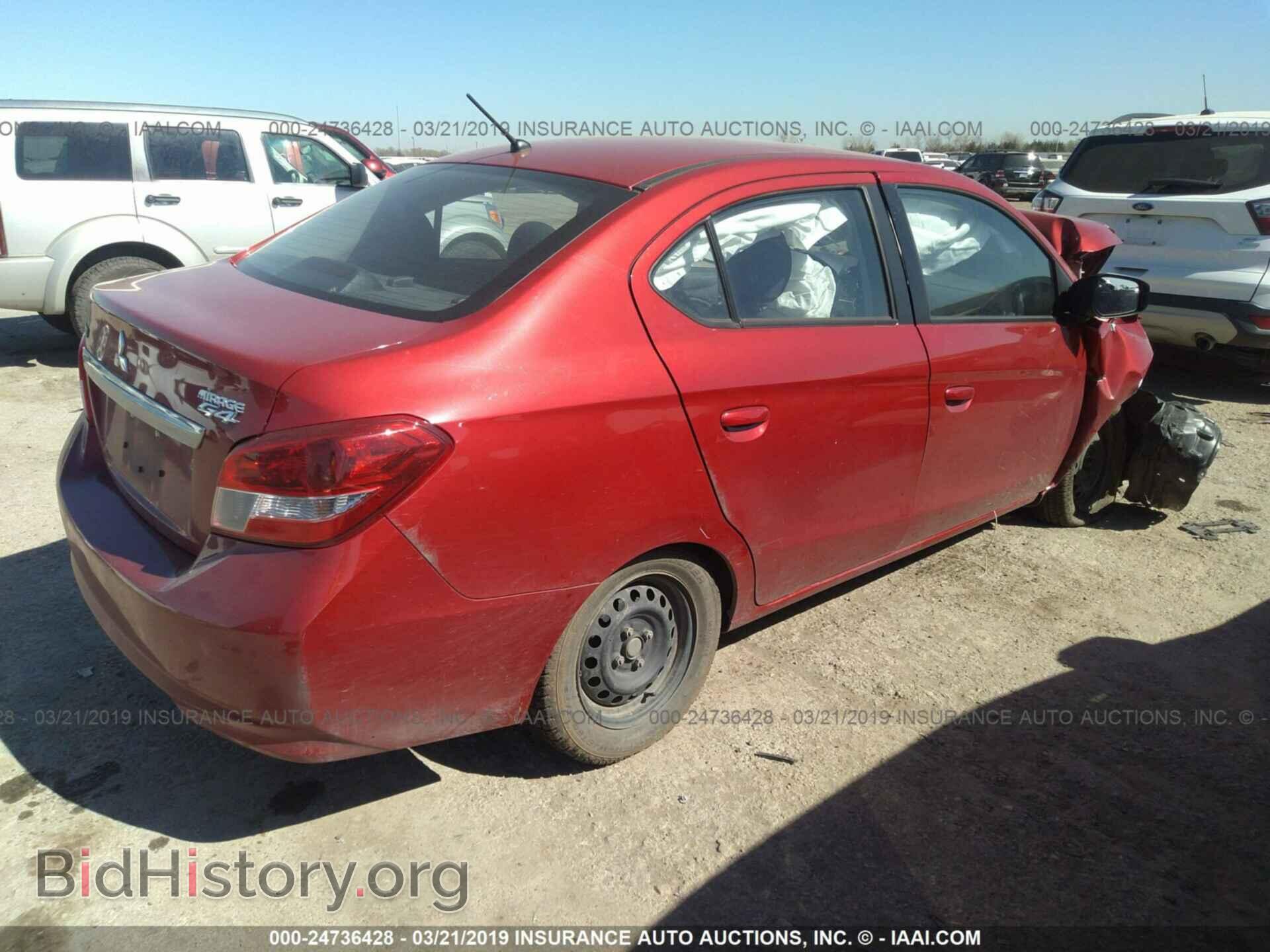 2017 MITSUBISHI MIRAGE - VIN: ML32F3FJ5HHF16351 - Фото 4