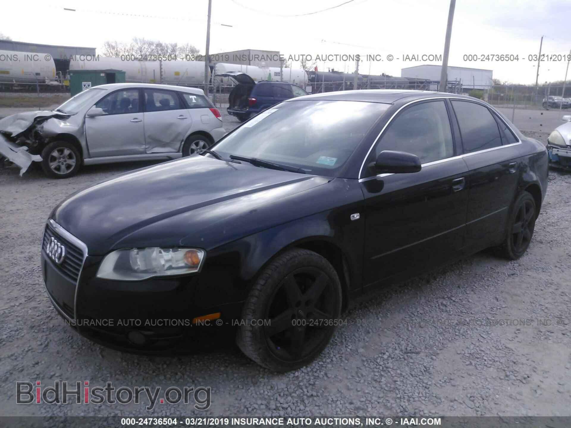 2007 AUDI A4 - VIN: WAUDF78E37A280359 - Фото 2