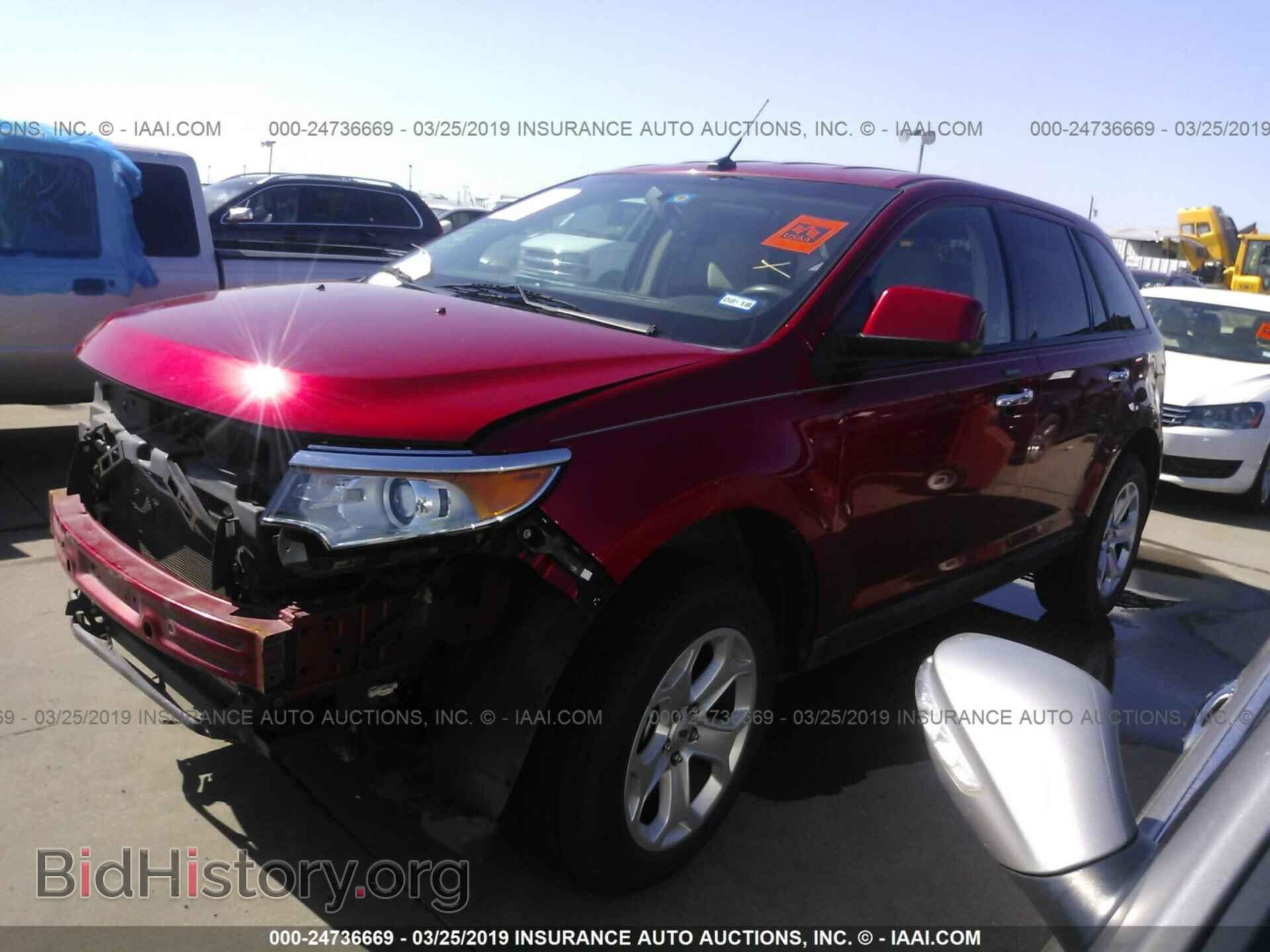 2011 FORD EDGE - VIN: 2FMDK3JC8BBA56710 - Фото 2