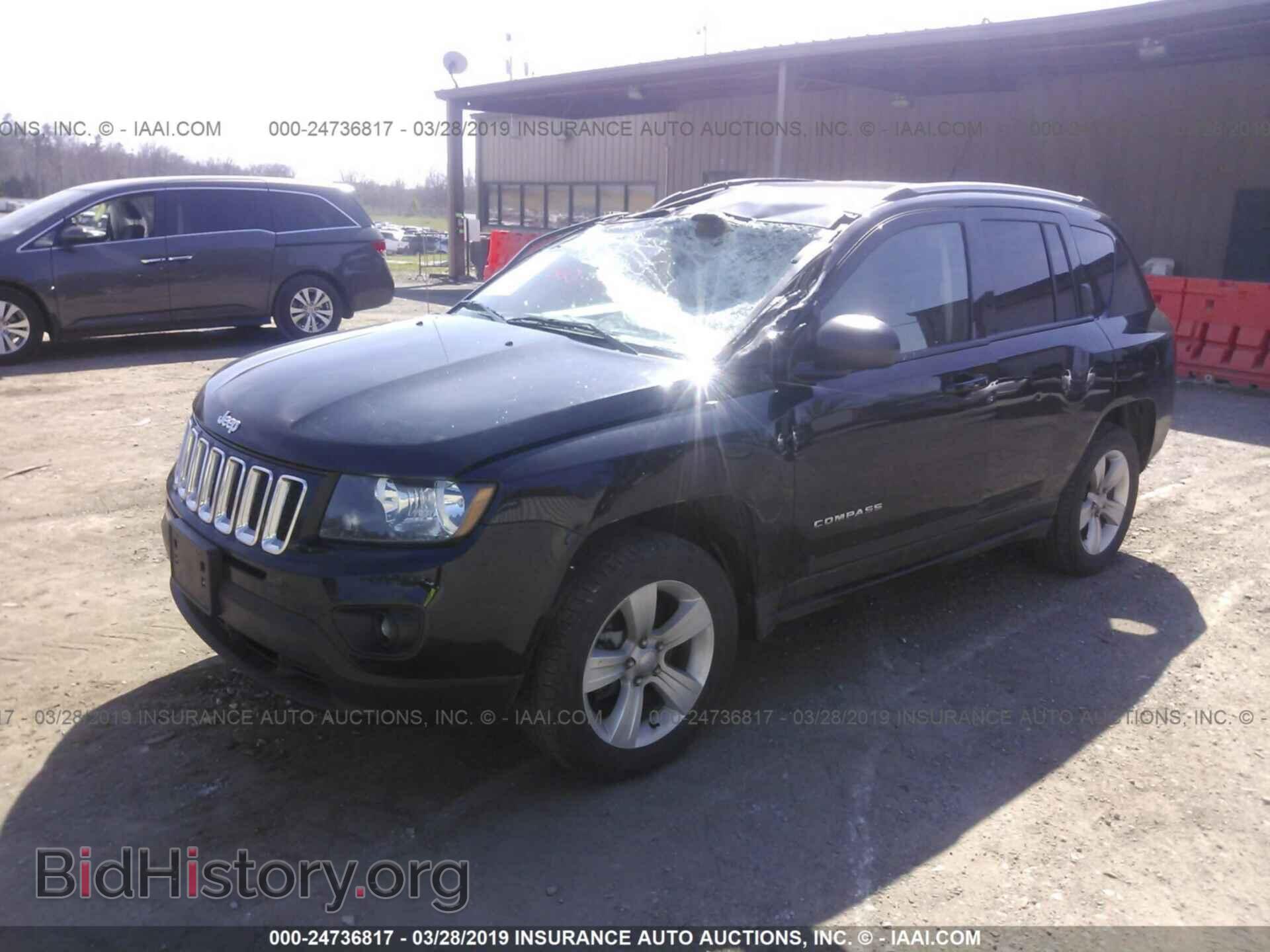 2017 JEEP COMPASS - VIN: 1C4NJDBB6HD104828 - Photo 2