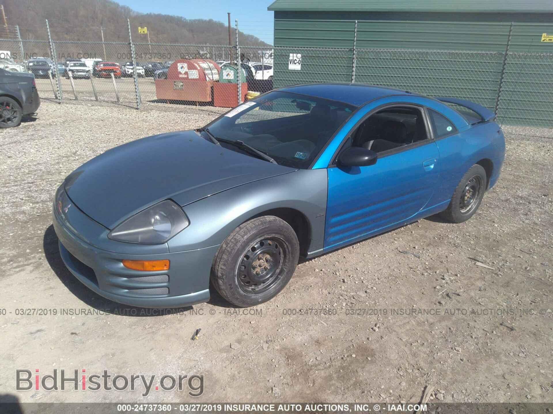 2003 MITSUBISHI ECLIPSE - VIN: 4A3AC34G63E005924 - Фото 2