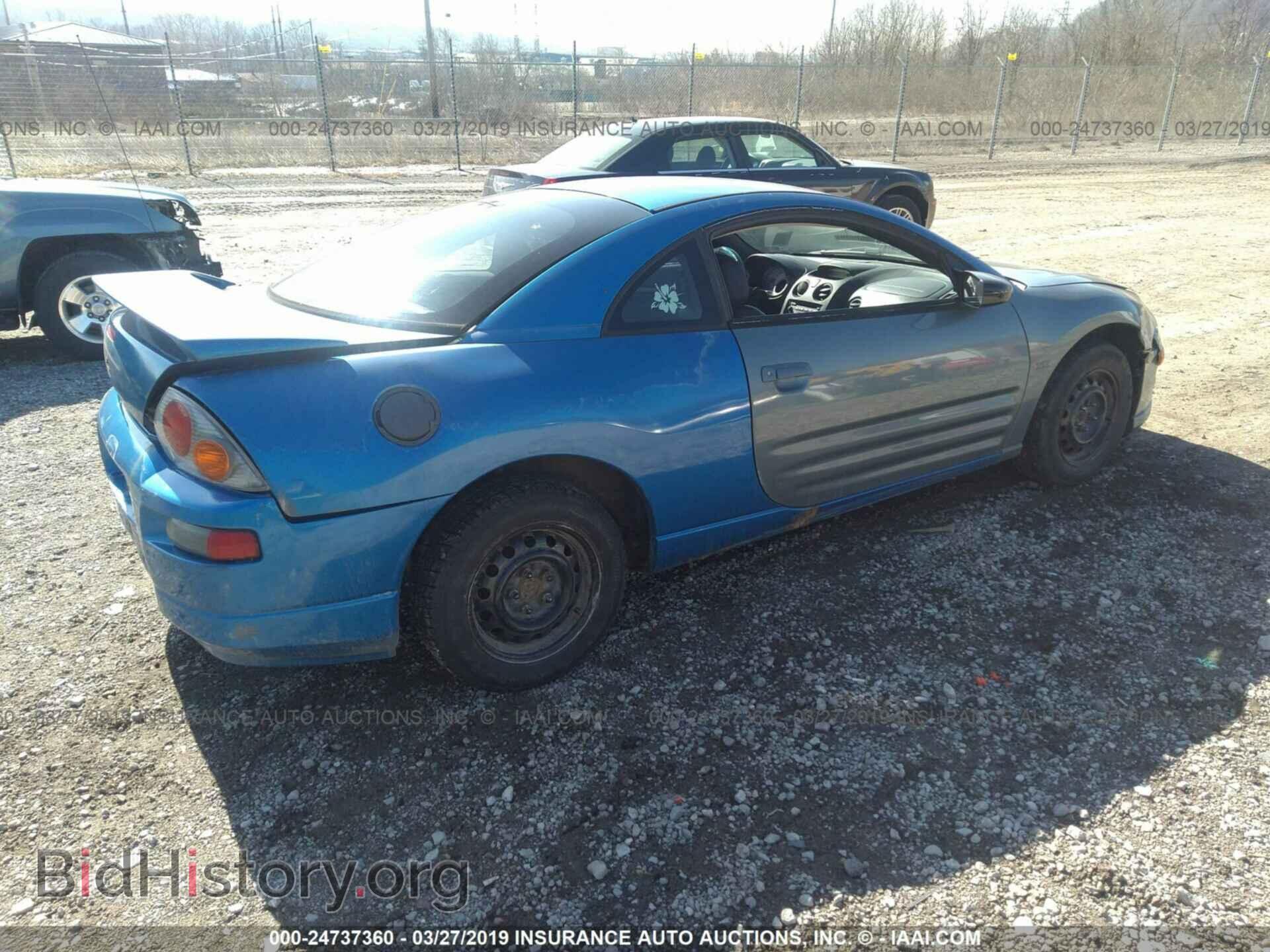 2003 MITSUBISHI ECLIPSE - VIN: 4A3AC34G63E005924 - Фото 4