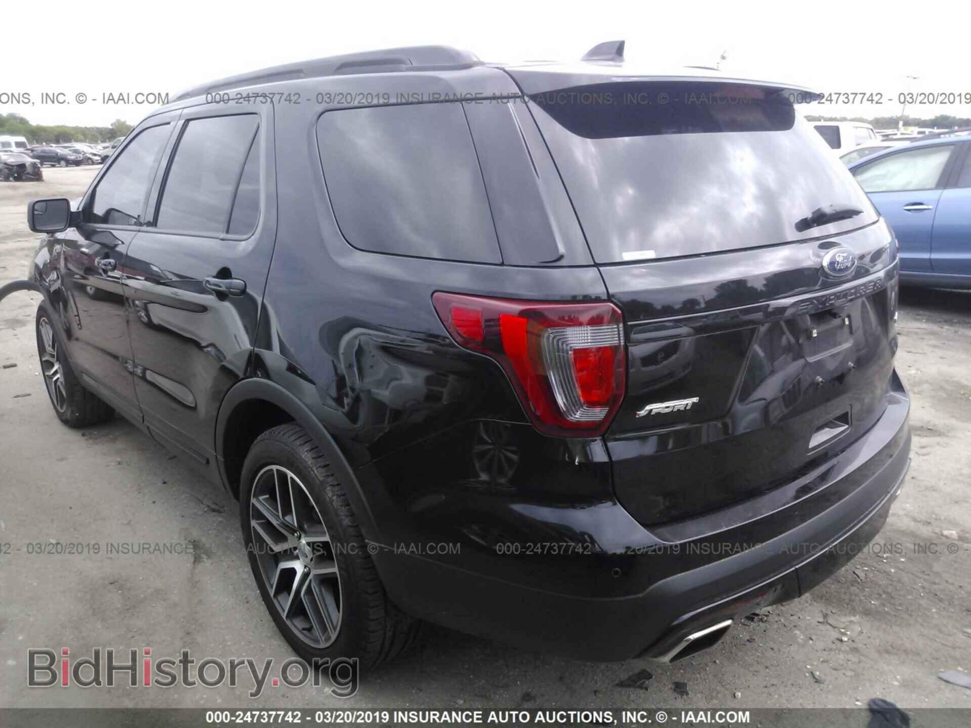 2017 FORD EXPLORER - VIN: 1FM5K8GT9HGA34631 - Фото 3