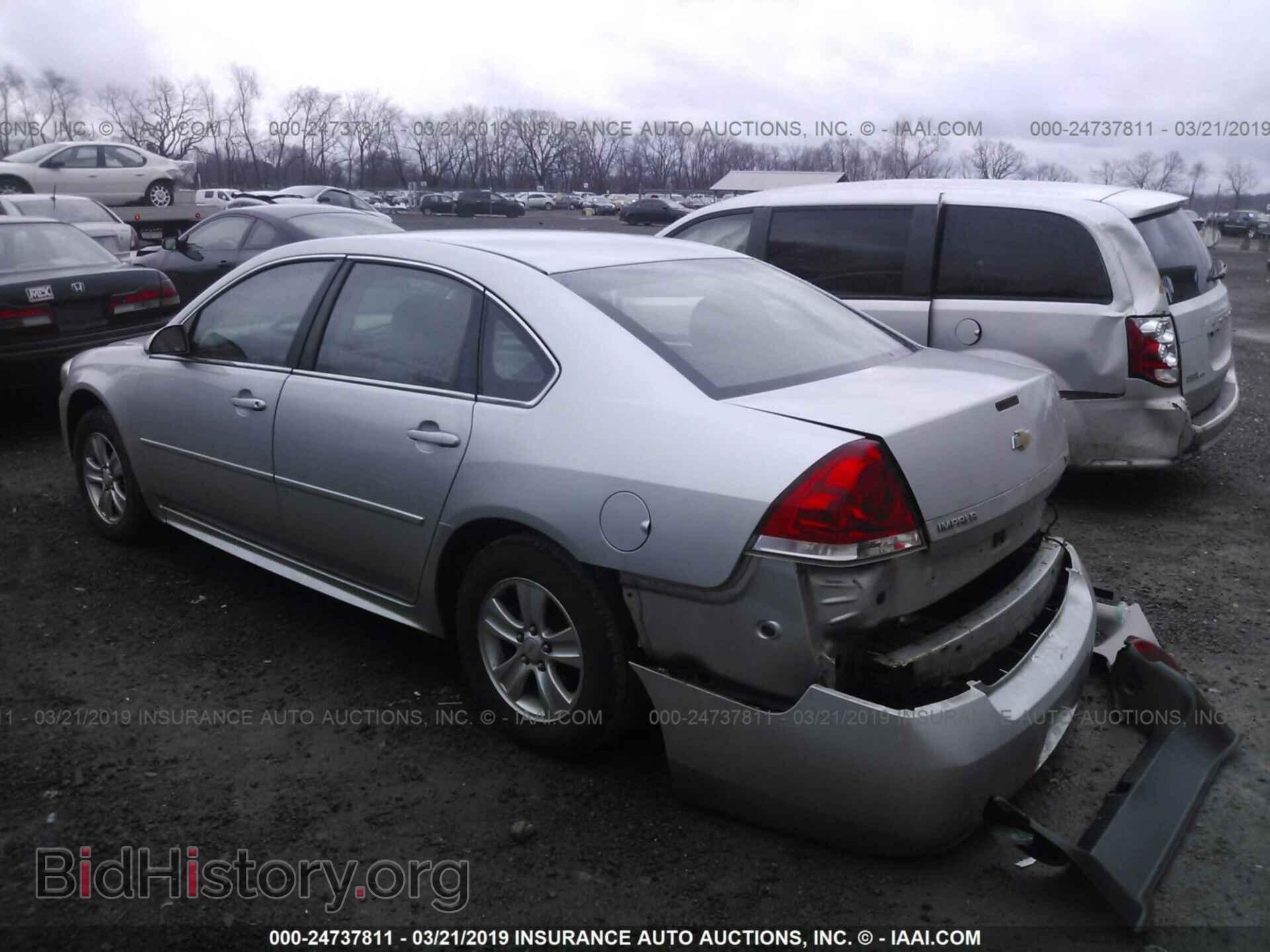 2012 CHEVROLET IMPALA - VIN: 2G1WF5E39C1162011 - Фото 3