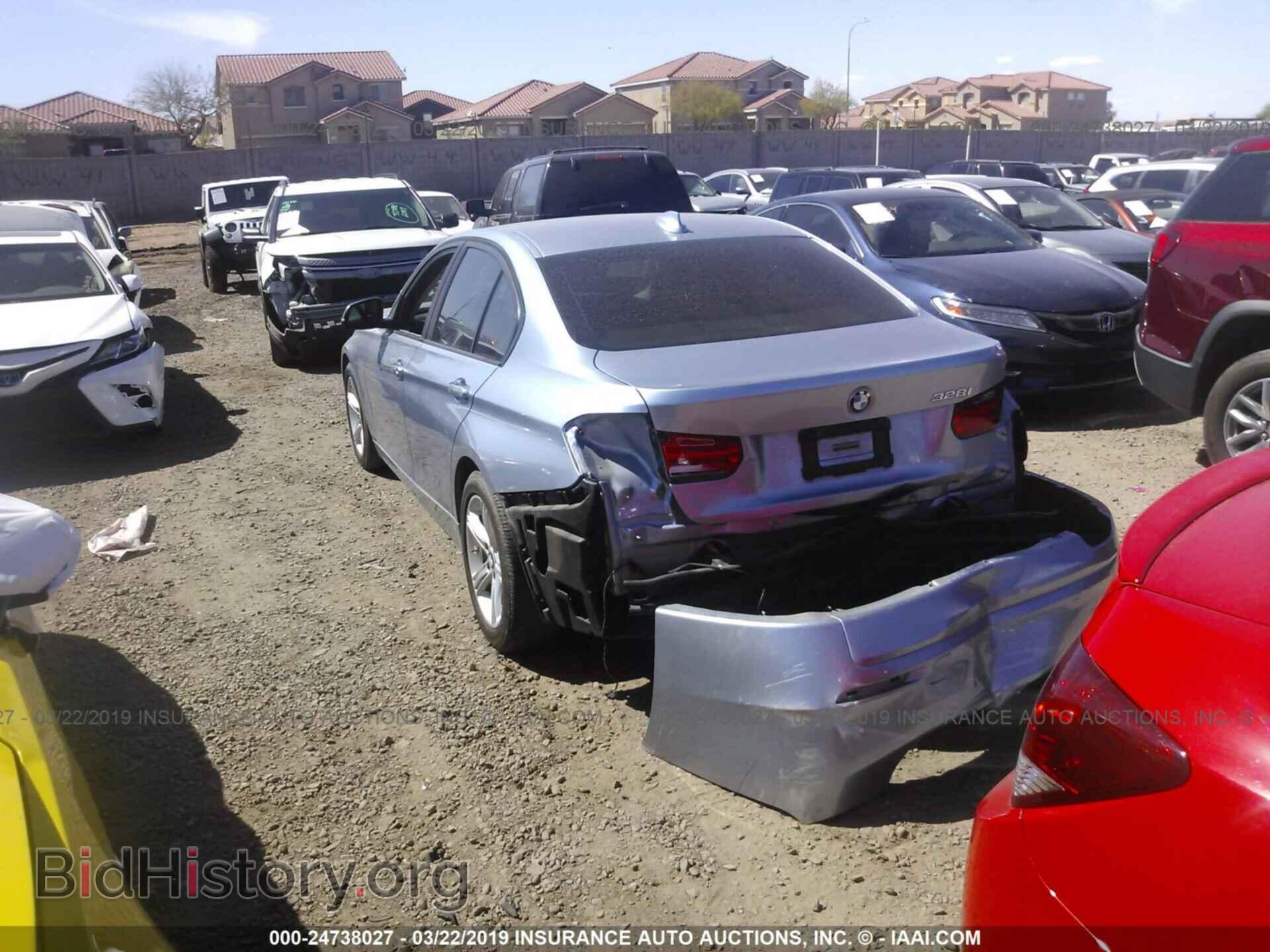 2014 BMW 328 - VIN: WBA3A5G55ENP29854 - Фото 3