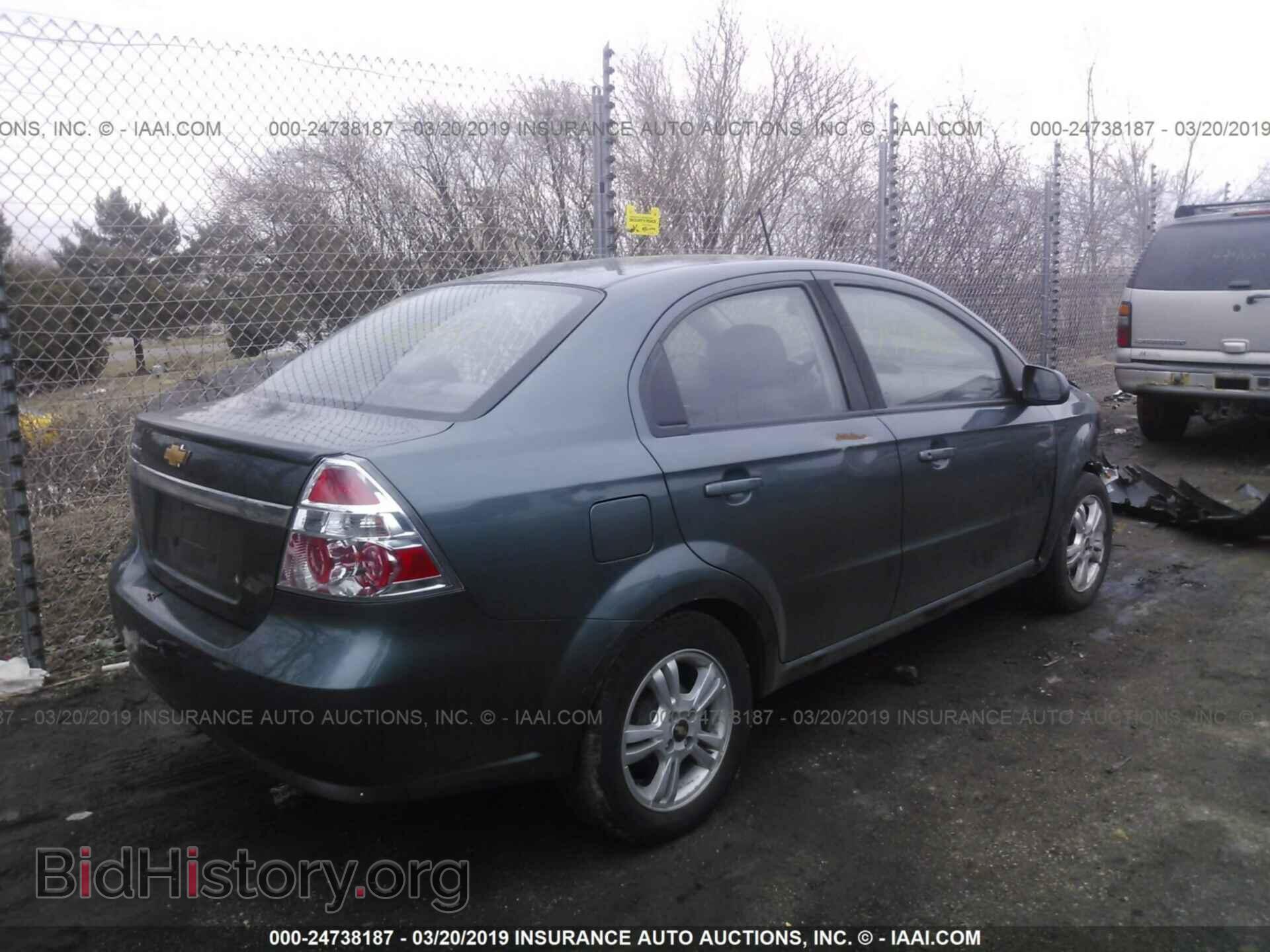 2011 CHEVROLET AVEO - VIN: KL1TD5DE7BB150724 - Фото 4