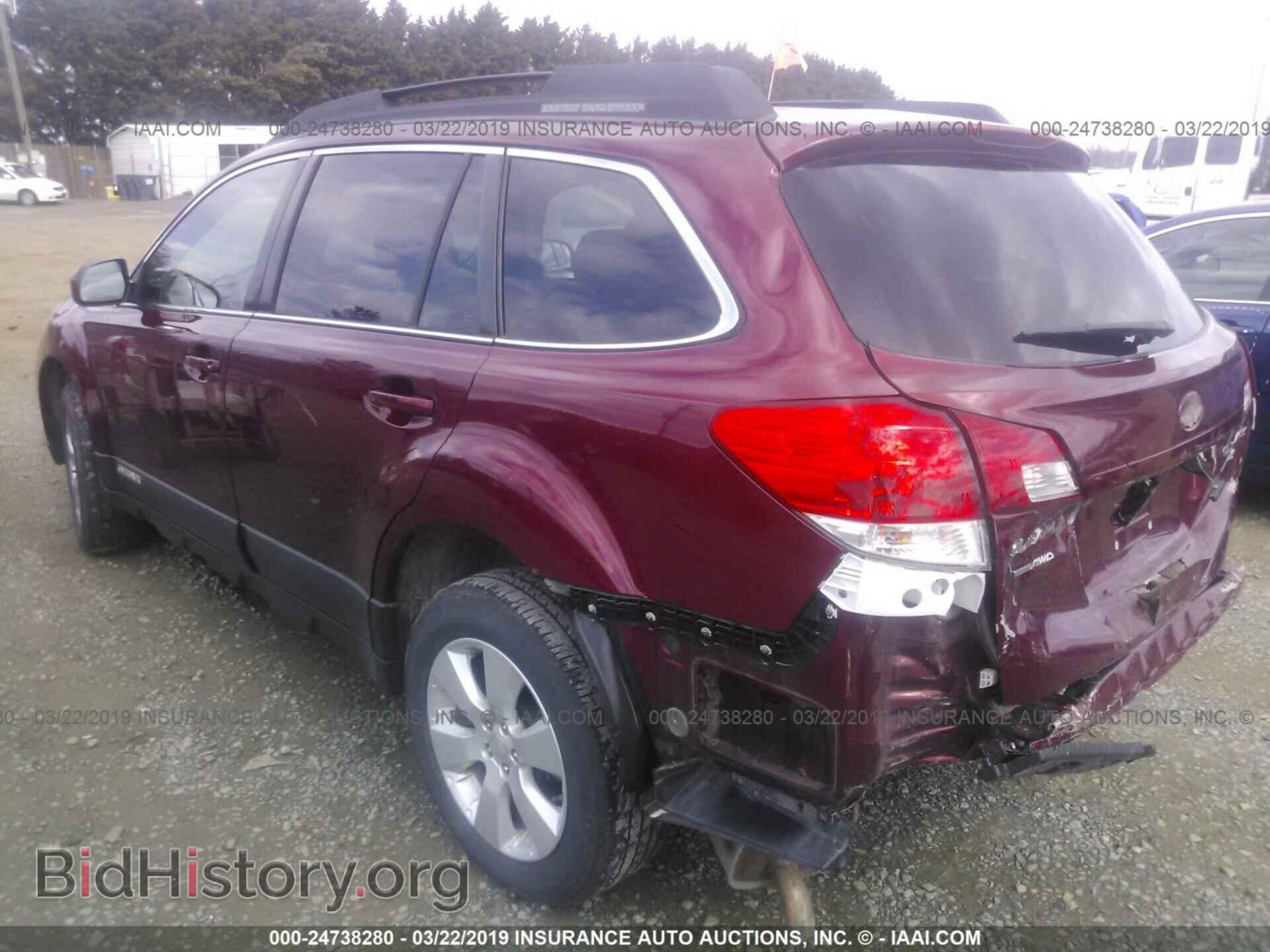 2012 SUBARU OUTBACK - VIN: 4S4BRBCC9C3209428 - Фото 3