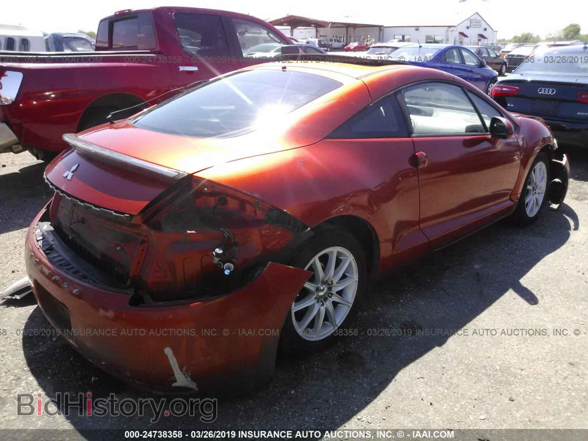 2007 MITSUBISHI ECLIPSE - VIN: 4A3AK24F87E009581 - Photo 4