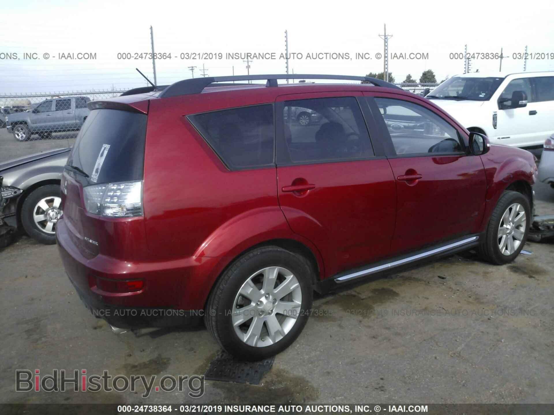 2013 MITSUBISHI OUTLANDER - VIN: JA4AS3AW2DU007589 - Фото 4