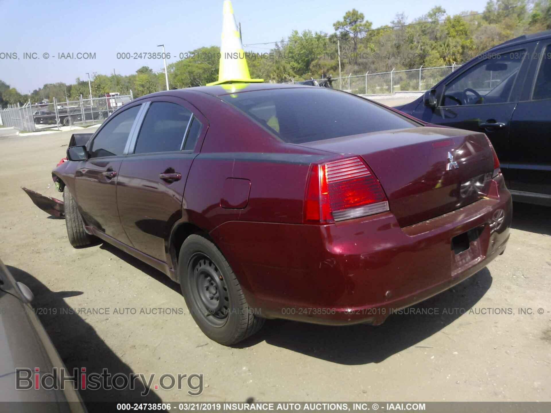 2007 MITSUBISHI GALANT - VIN: 4A3AB36F57E051144 - Фото 3