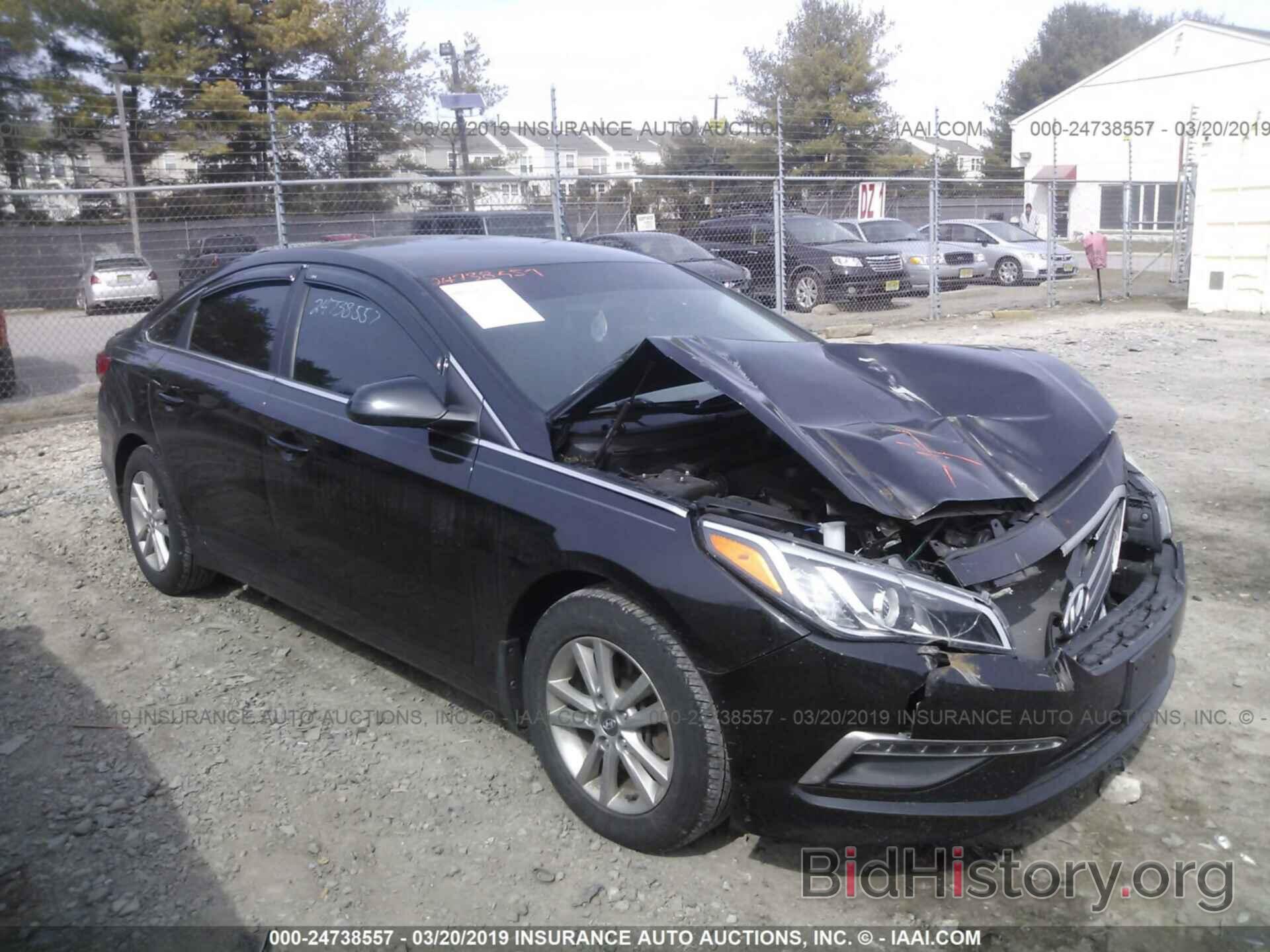 Photo 5NPE24AF3FH206998 - HYUNDAI SONATA 2015