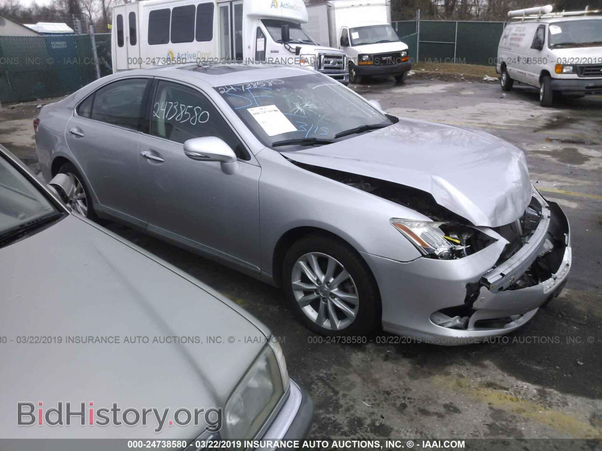 Photo JTHBK1EG7B2461412 - LEXUS ES 2011