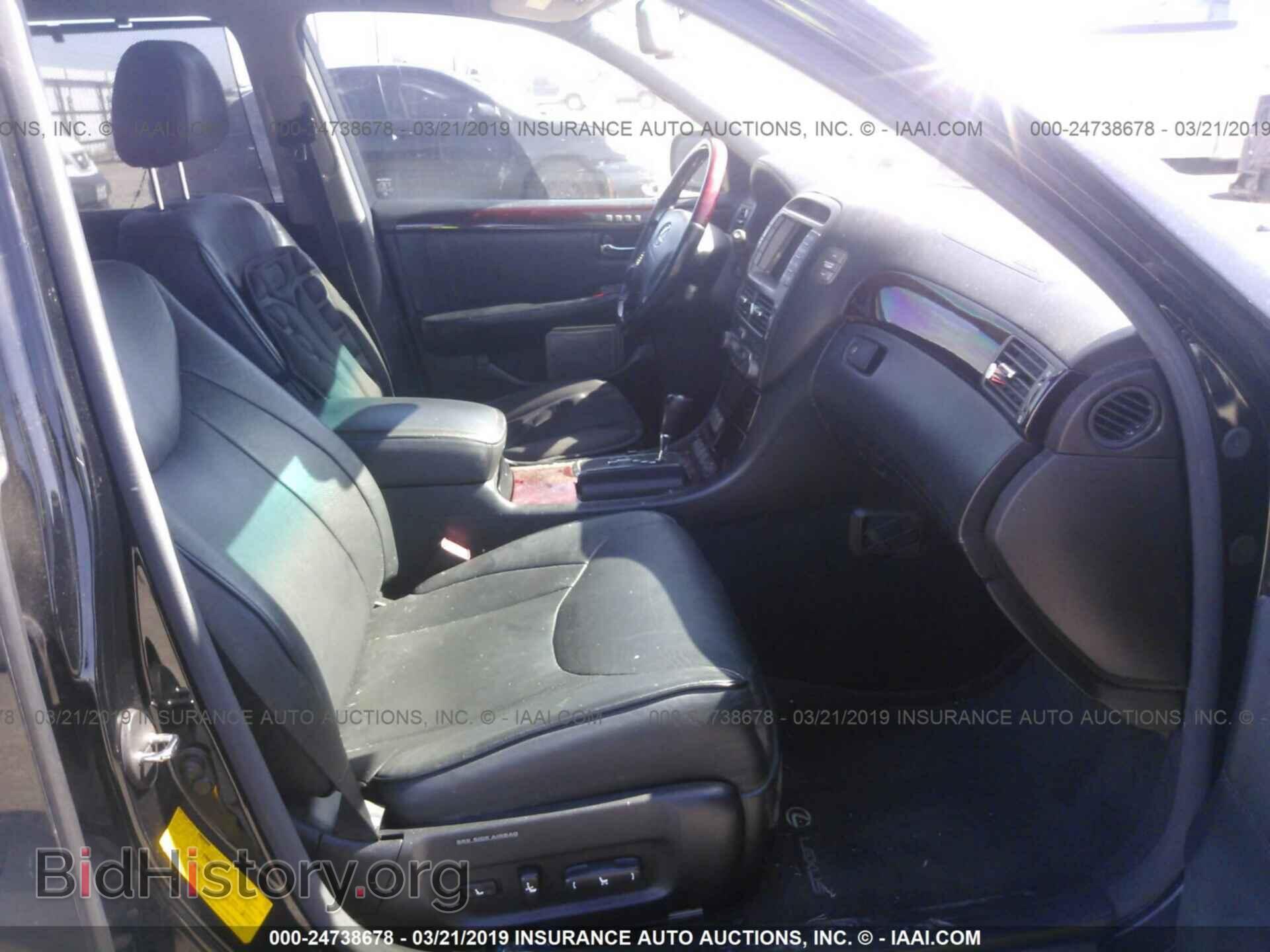 2001 LEXUS LS - VIN: JTHBN30F810022621 - Photo 5
