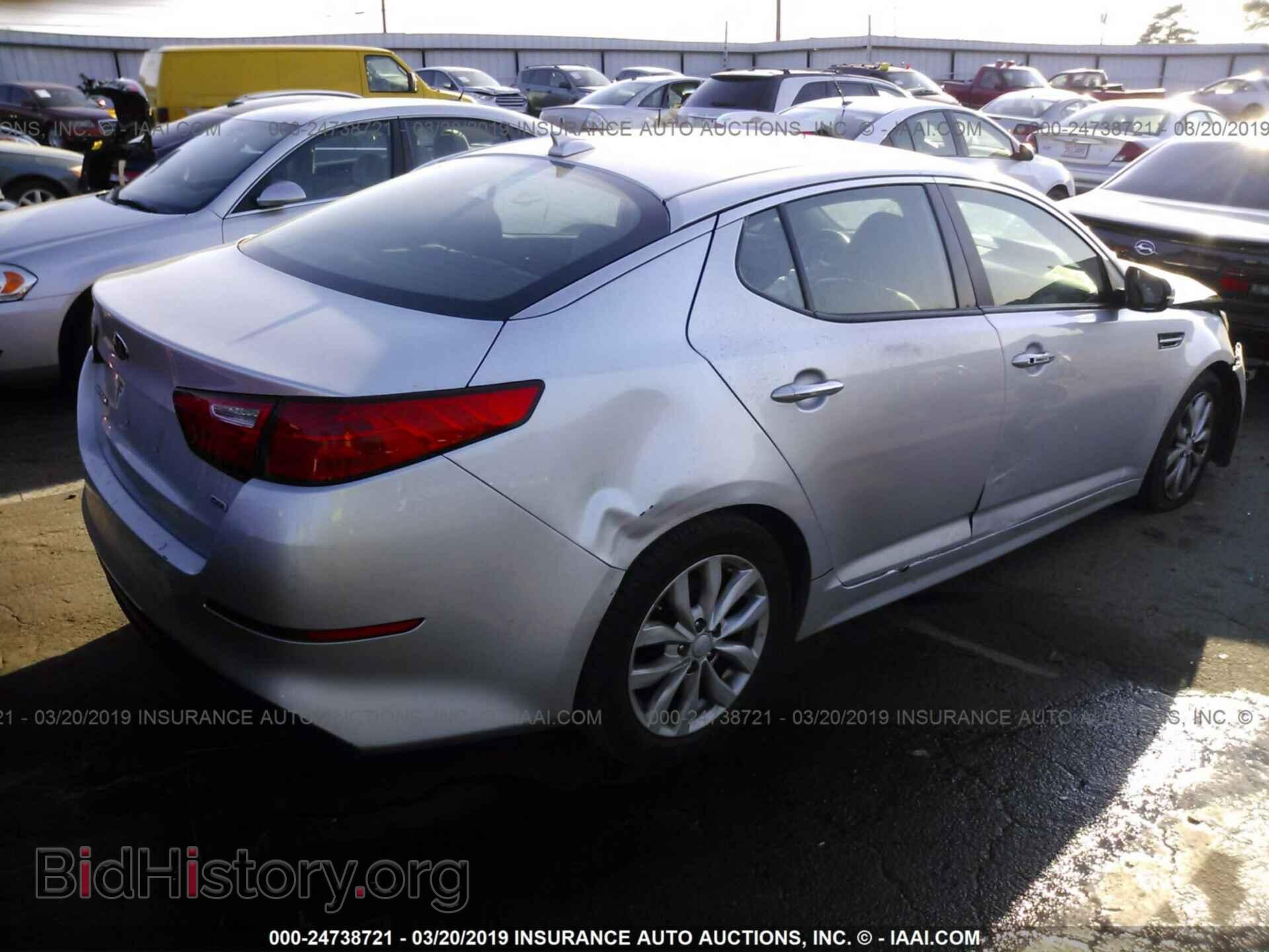 2015 KIA OPTIMA - VIN: 5XXGM4A71FG470101 - Фото 4