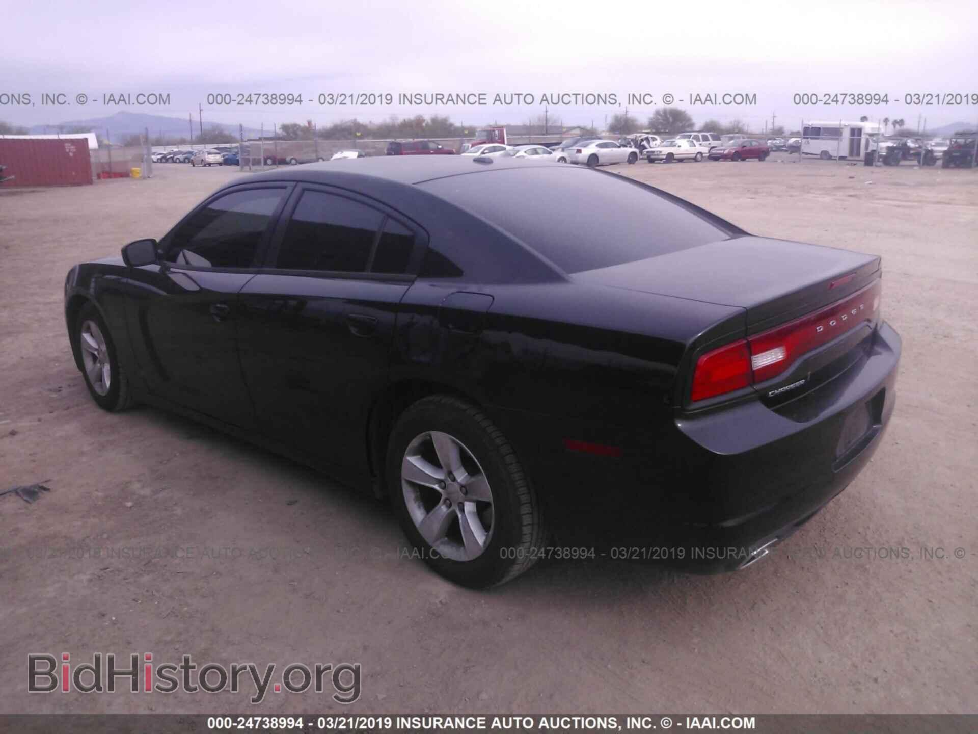 2012 DODGE CHARGER - VIN: 2C3CDXBG7CH218221 - Фото 3