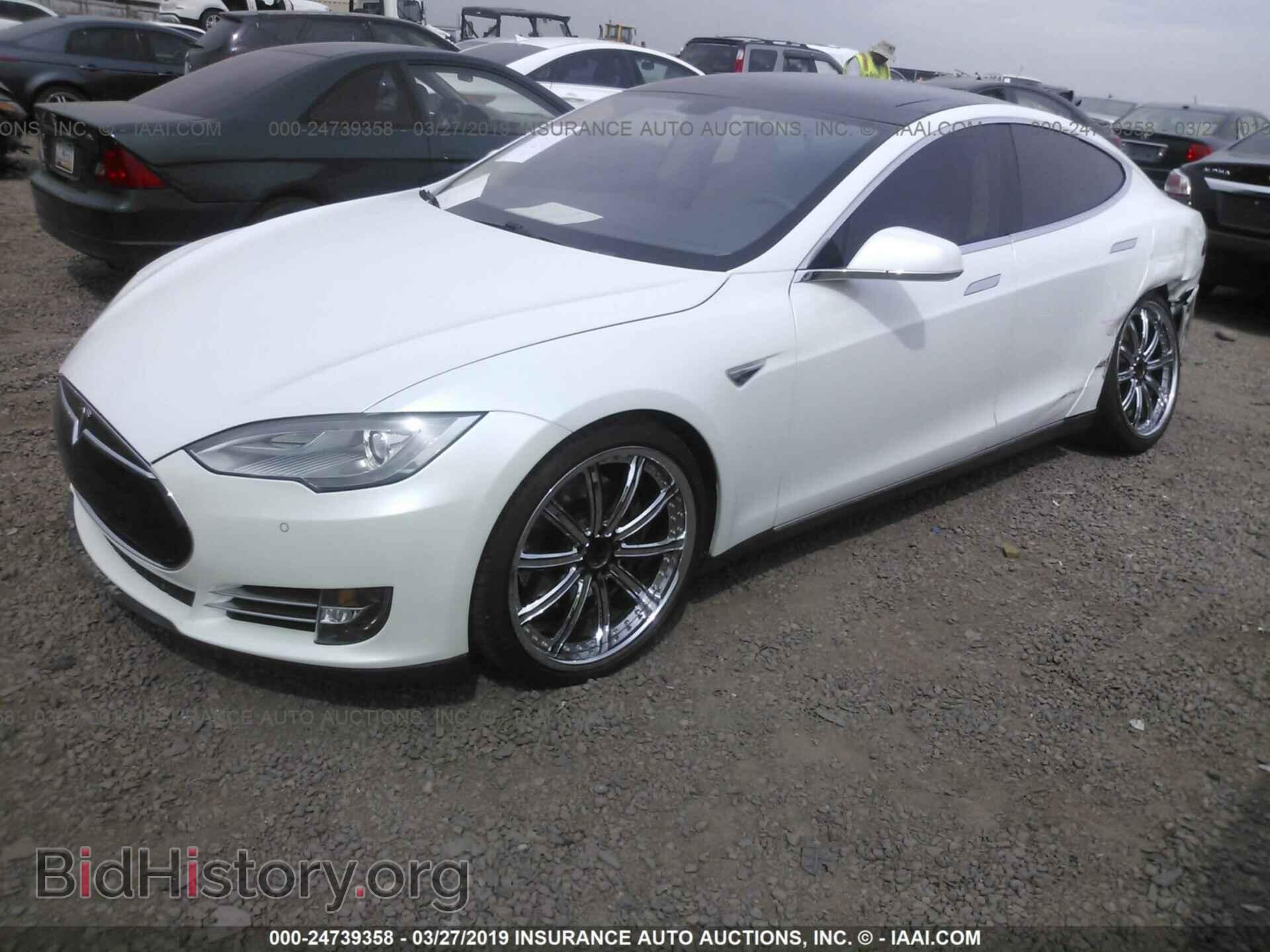 2013 TESLA MODEL S - VIN: 5YJSA1DP8DFP24867 - Photo 2