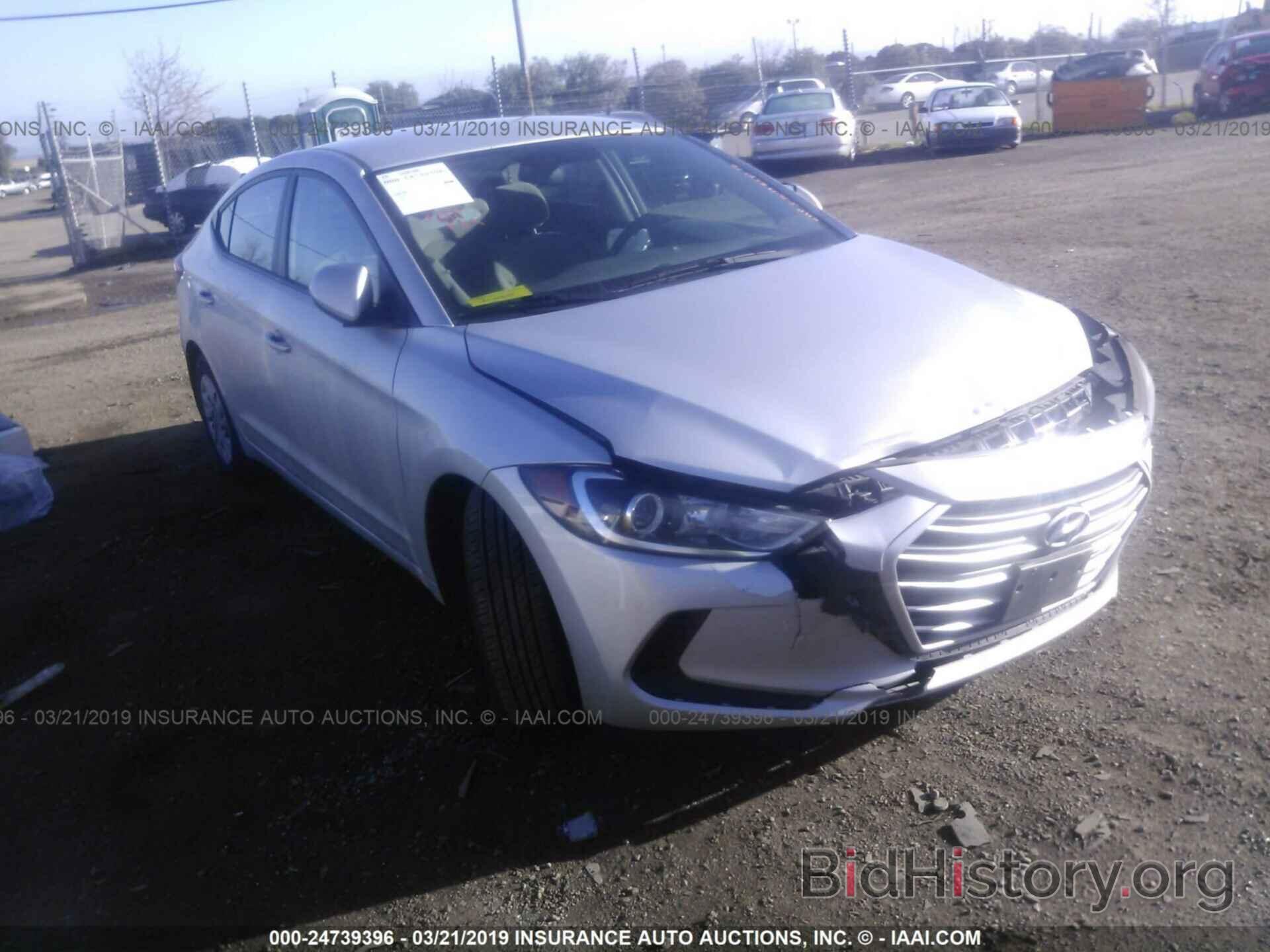 Photo 5NPD74LF5HH149474 - HYUNDAI ELANTRA 2017